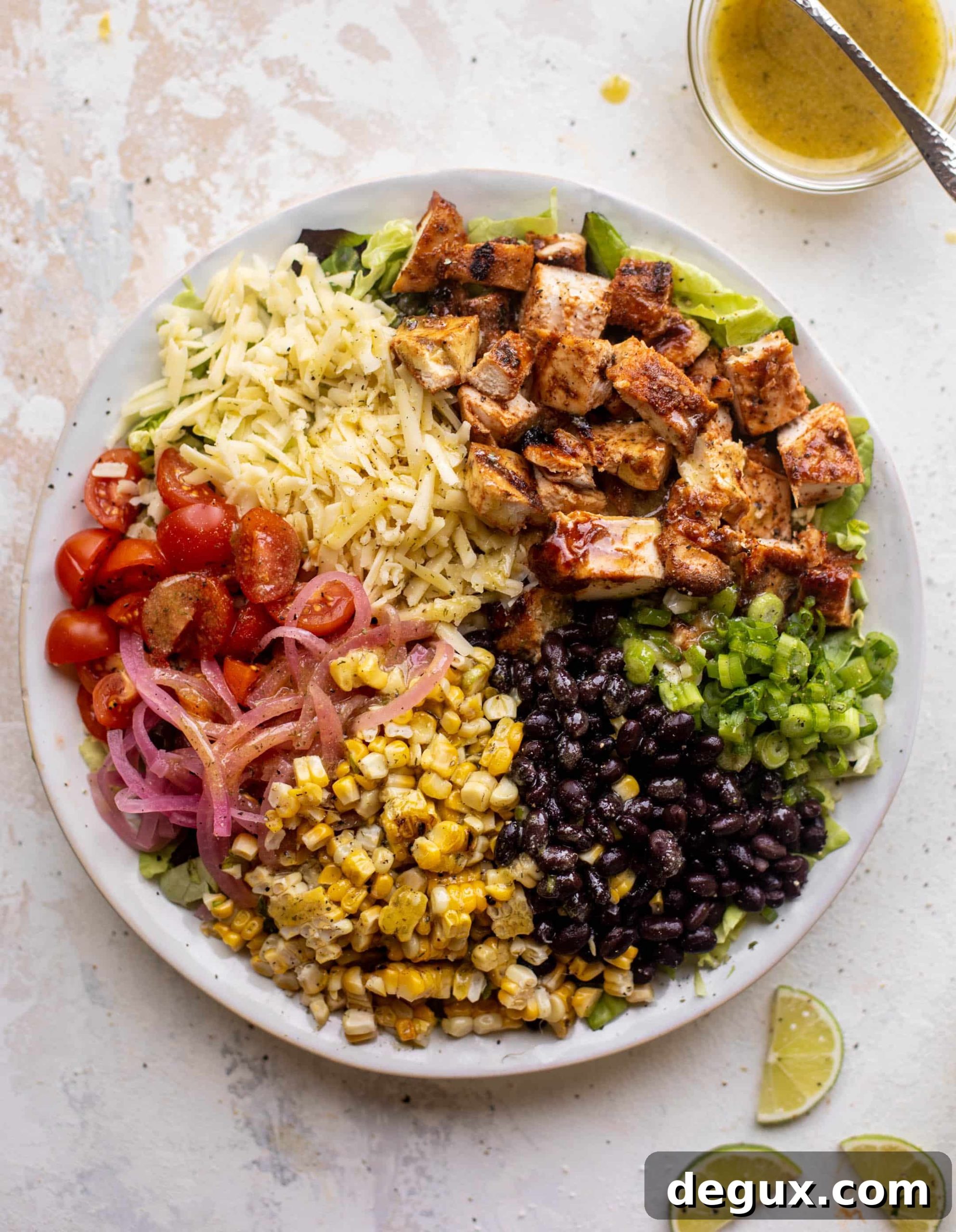 Summer BBQ Chicken Chopped Salad Recipe for Grilling Season 6 summer BBQ chicken chopped salad