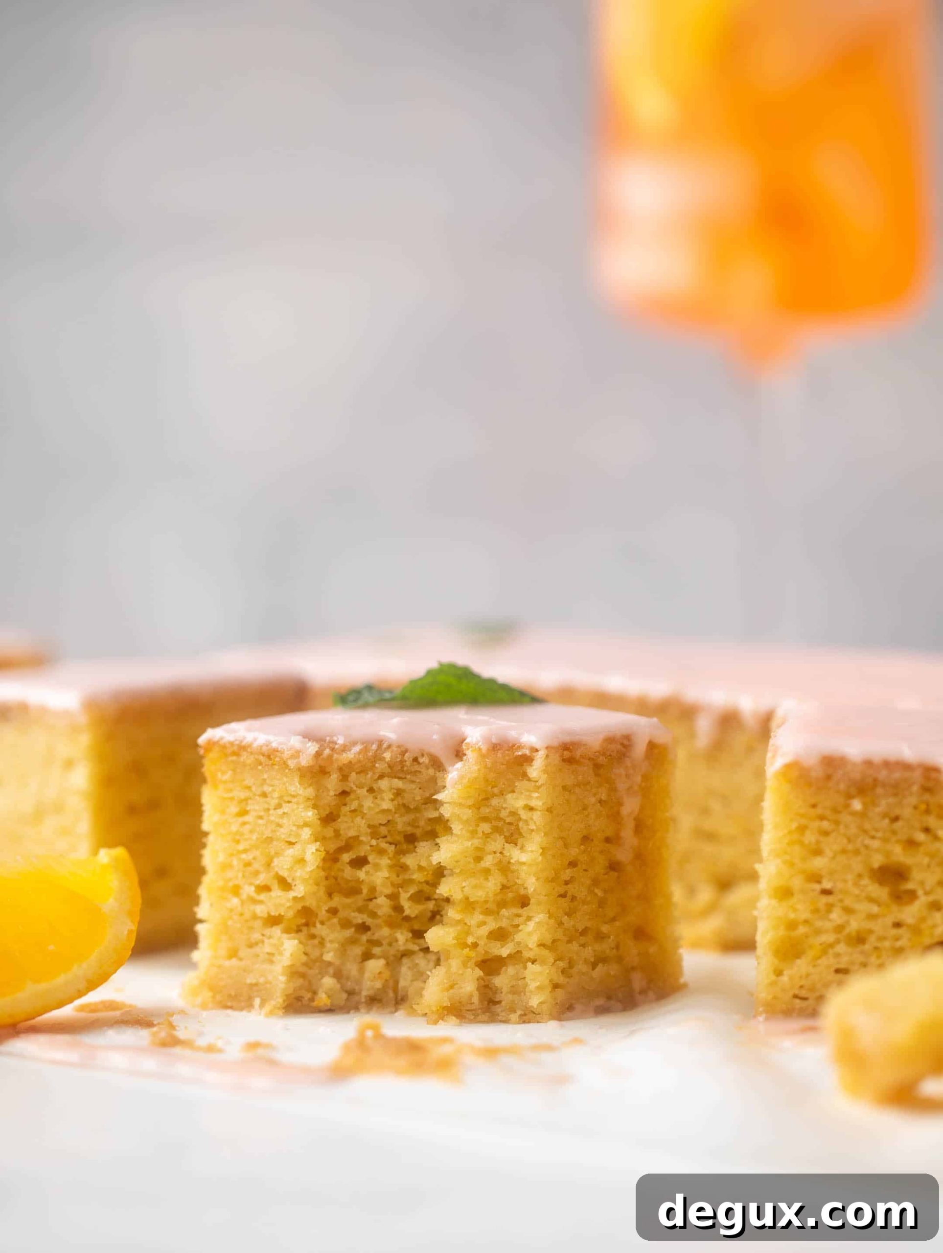 aperol spritz snack cake