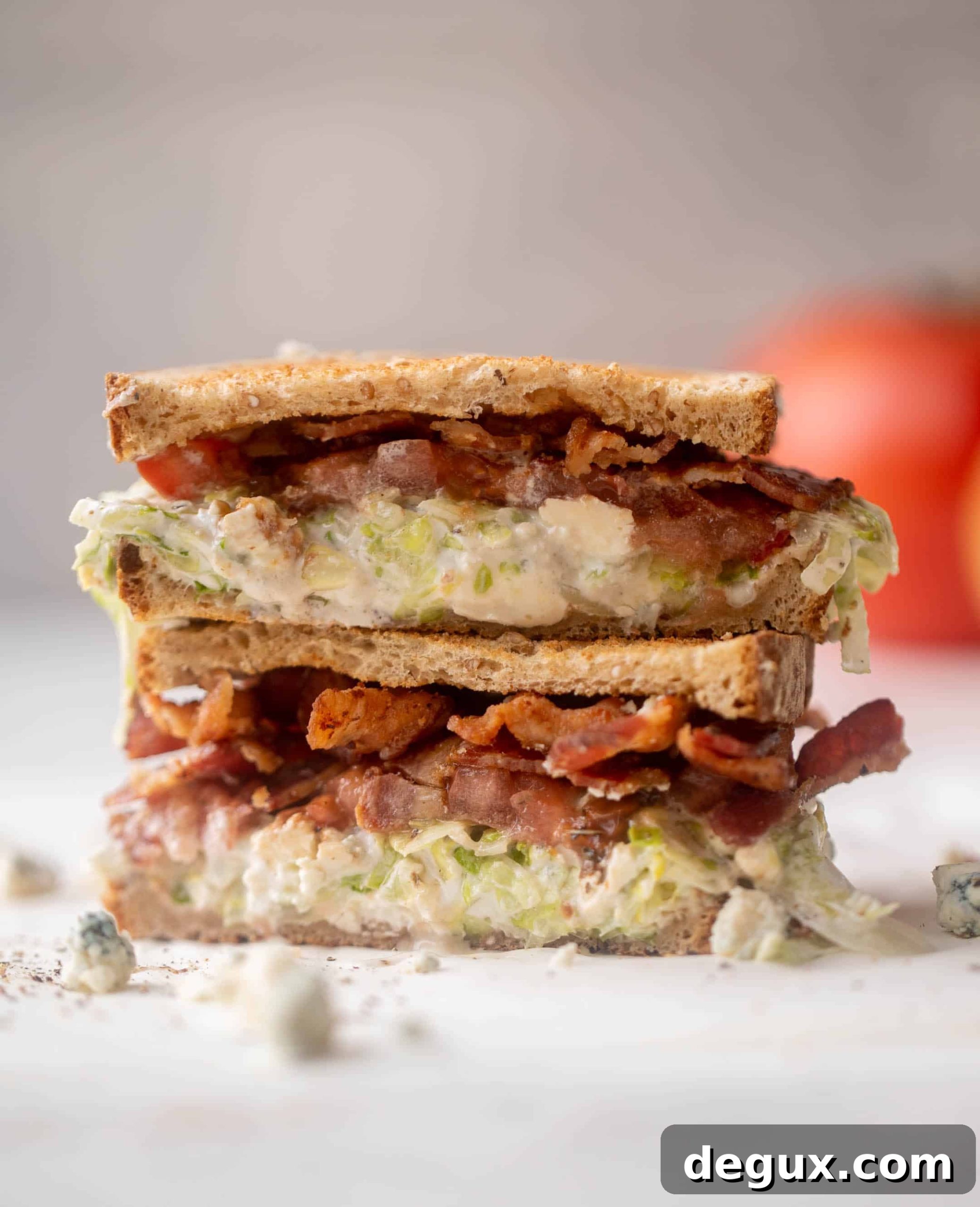 Blue Cheese BLT Sandwich Recipe: Crispy Bacon & Creamy Flavor 12 blue cheese BLTs