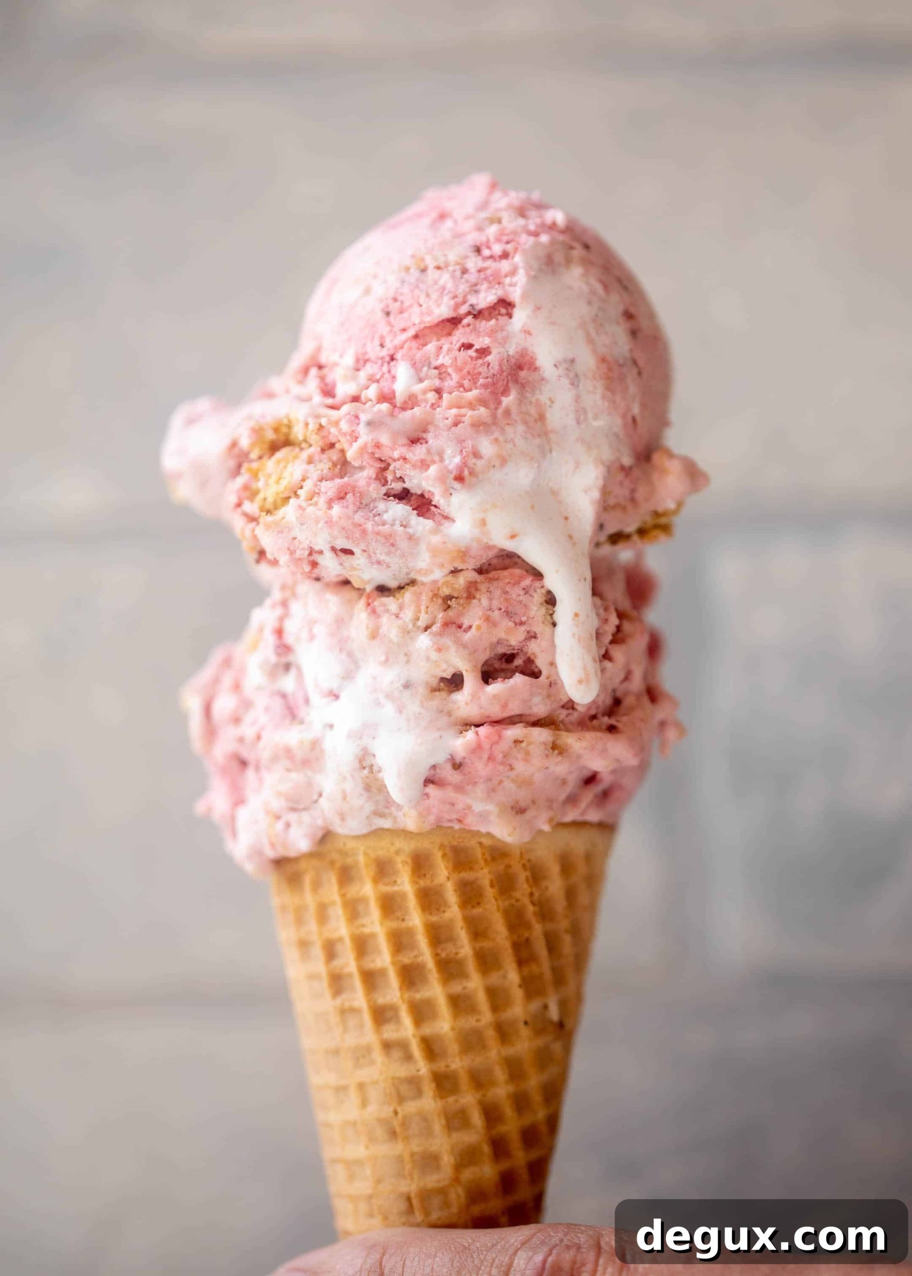 strawberry marshmallow pie ice cream