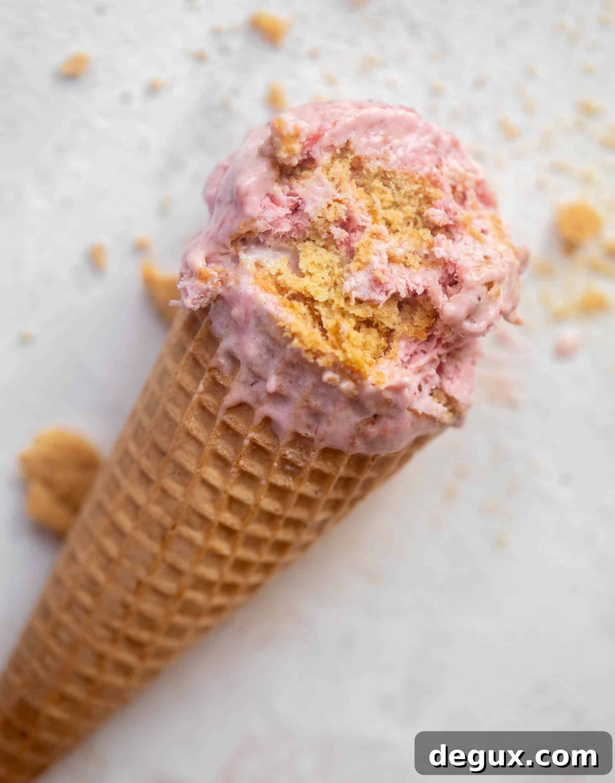 strawberry marshmallow pie ice cream