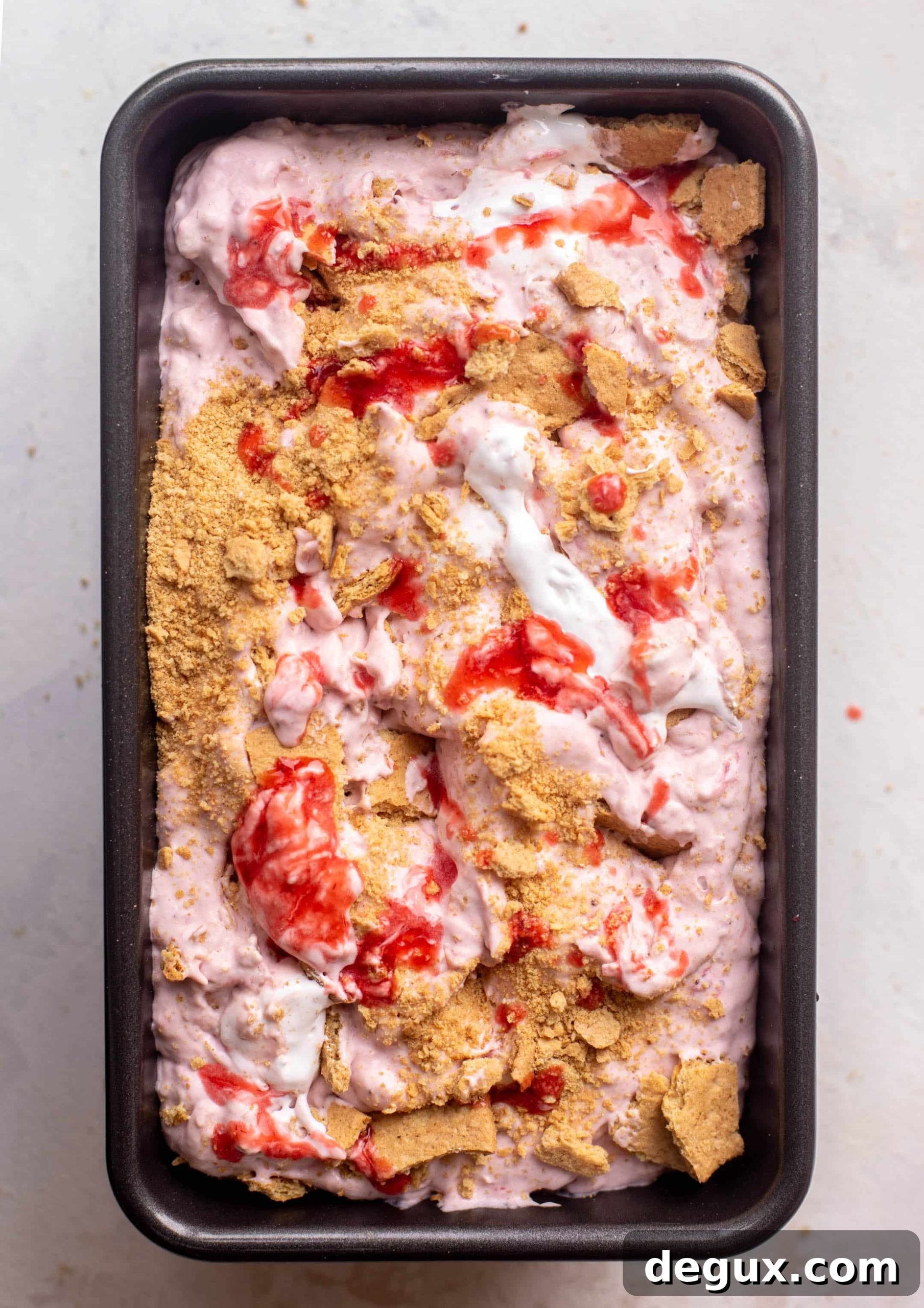 strawberry marshmallow pie ice cream