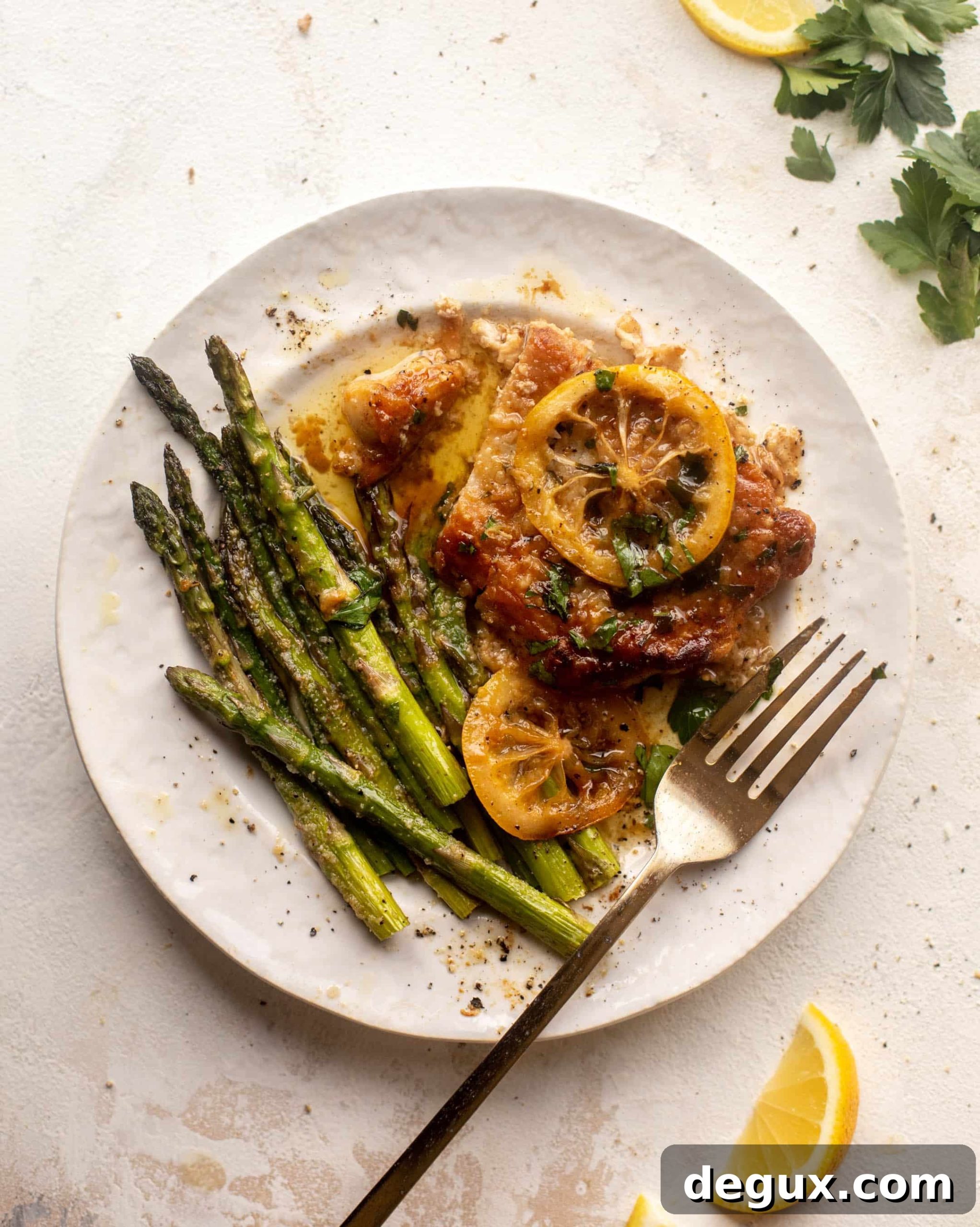 Juicy Lemon-Butter Pork Chops with Garlic and Herbs 11 lemon butter pork chops