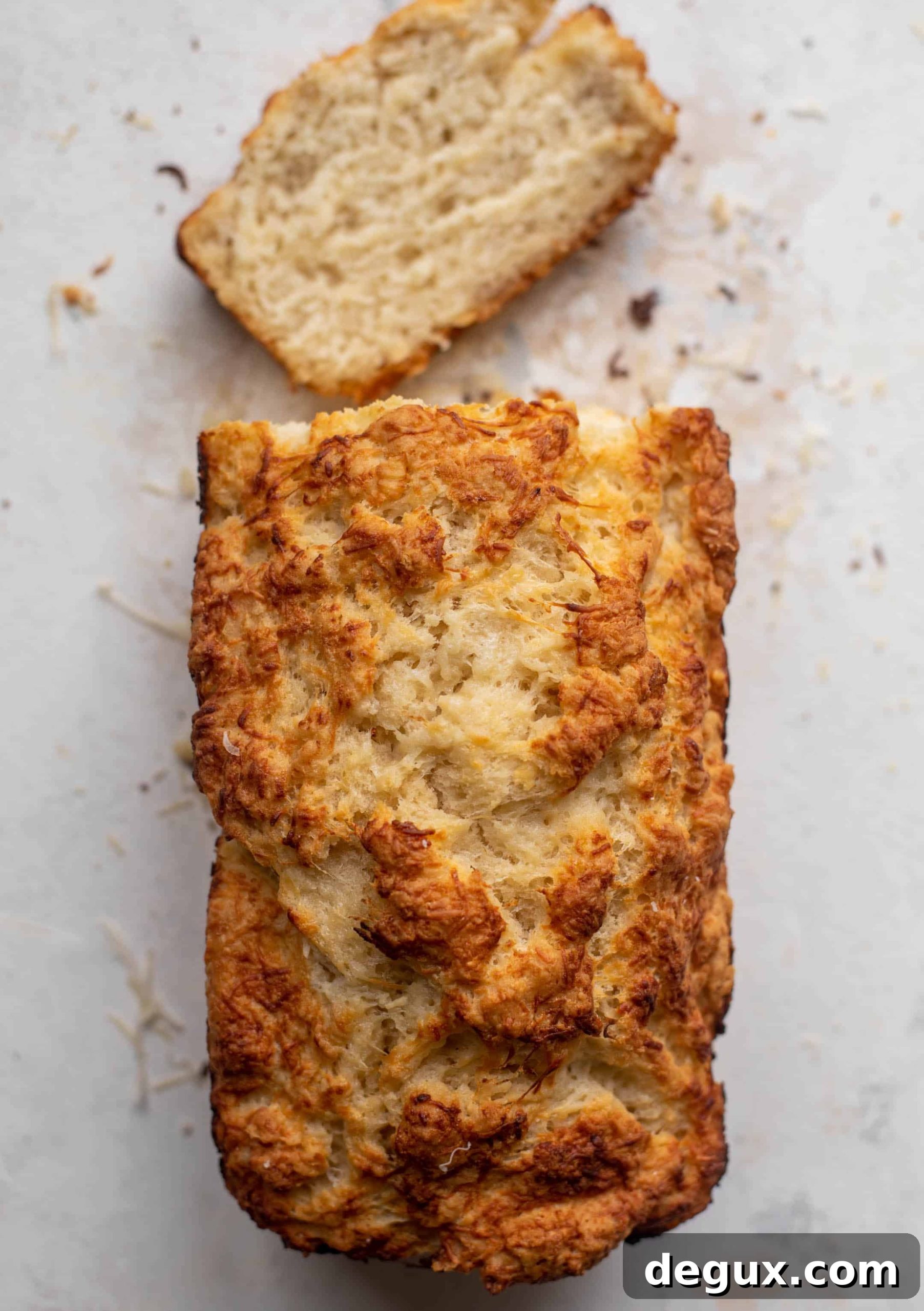 Asiago Beer Bread Recipe with Crispy Cheesy Crust 8 asiago beer bread