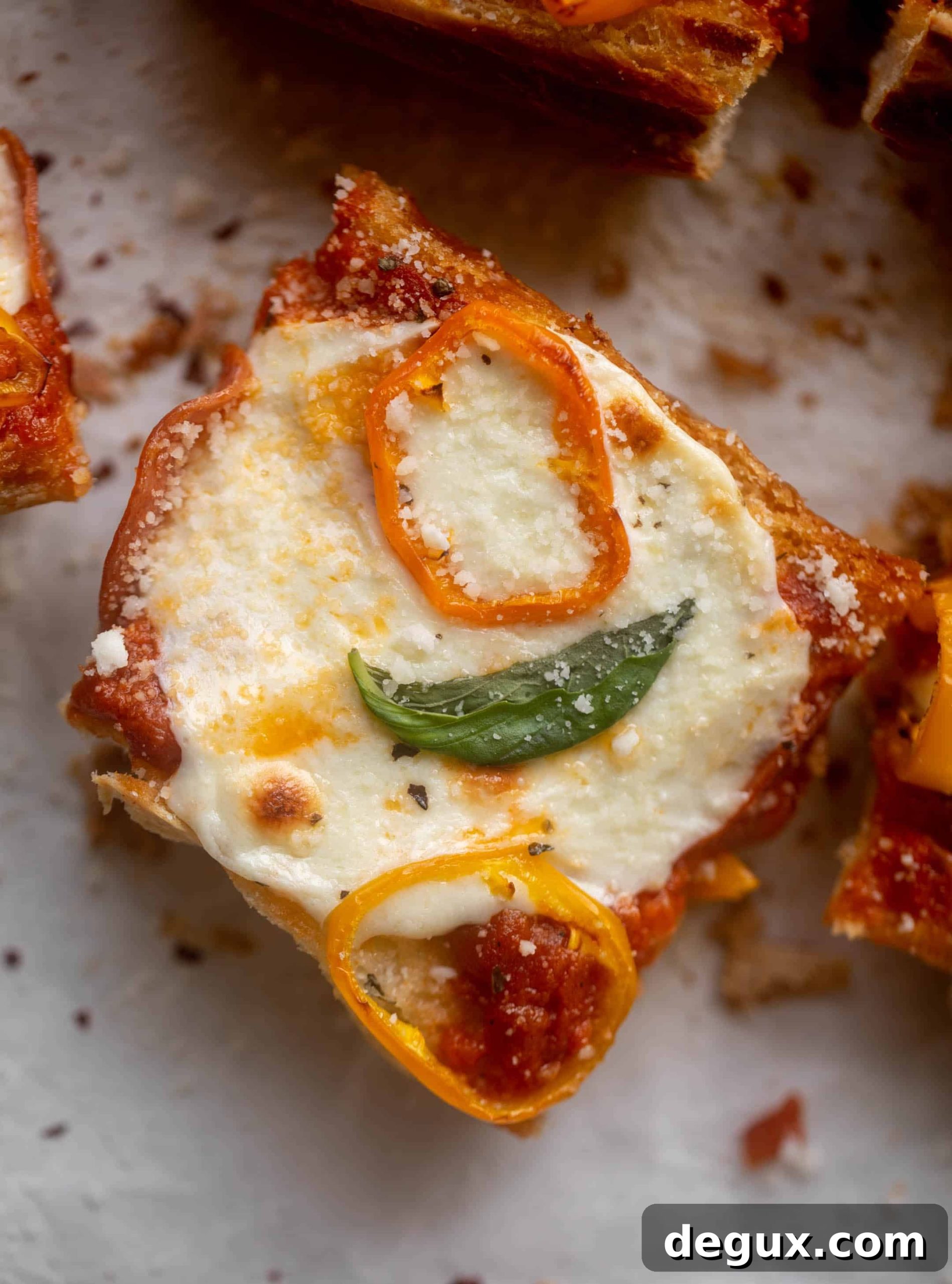 garlic bread pizza