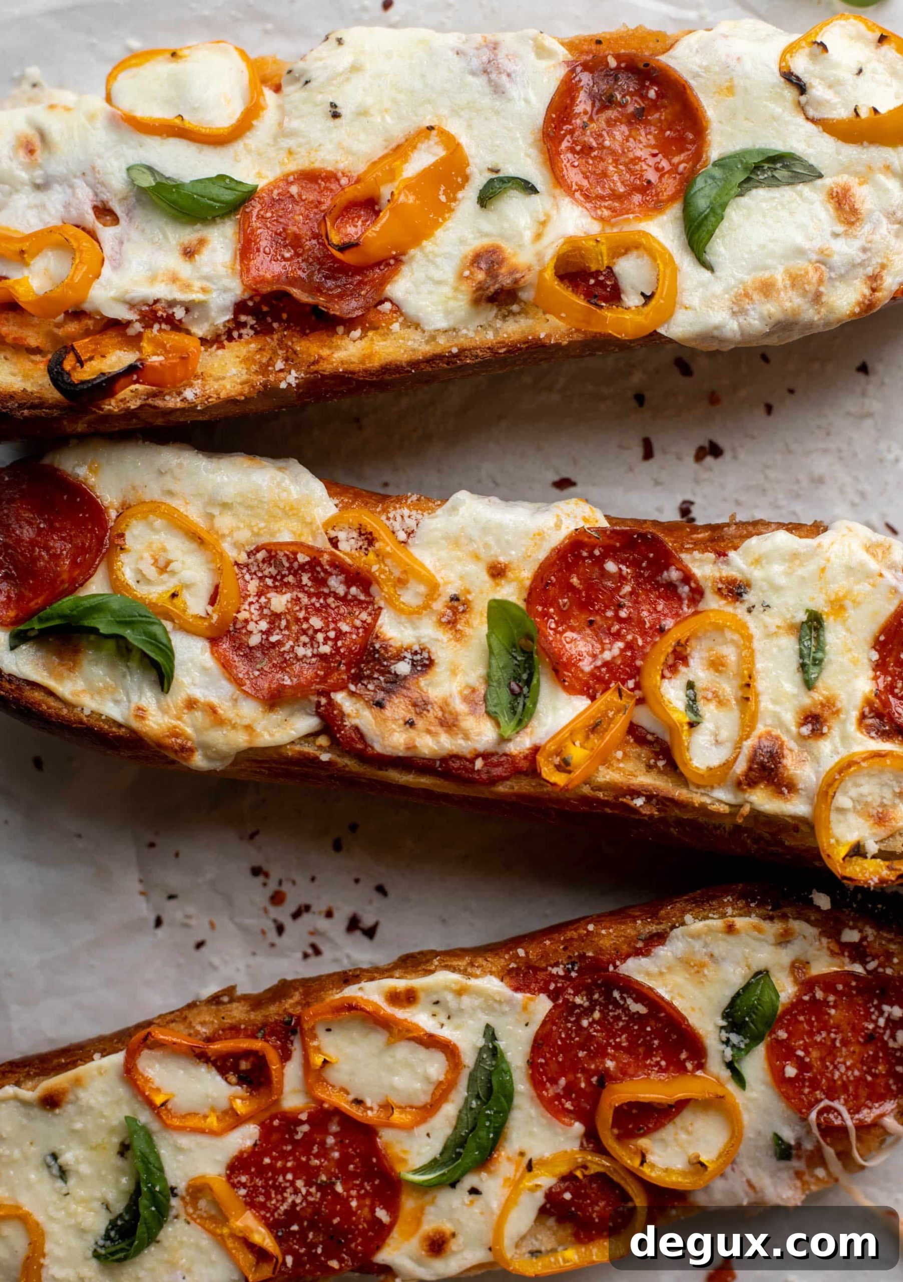 garlic bread pizza