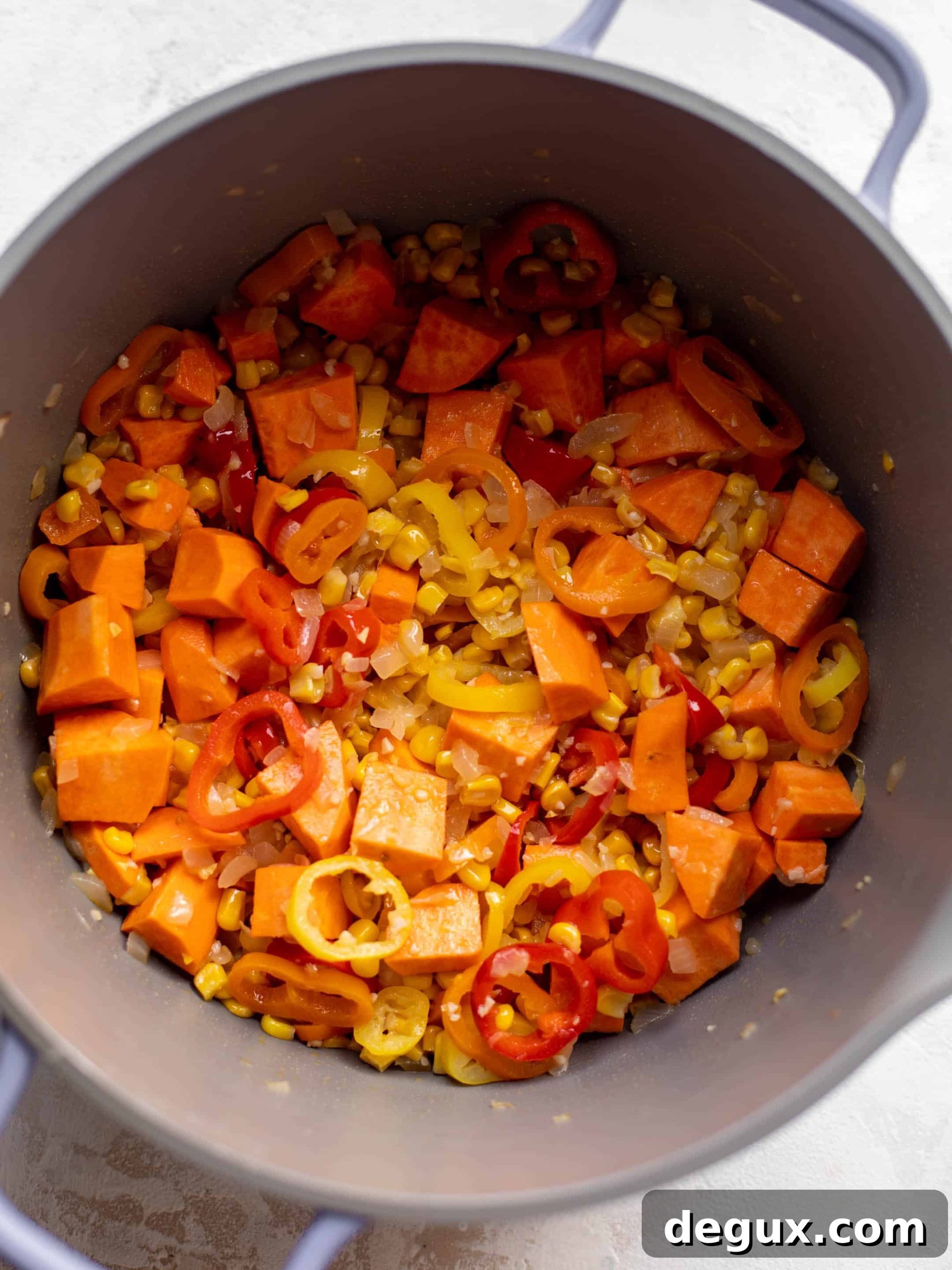 sweet potato corn chowder