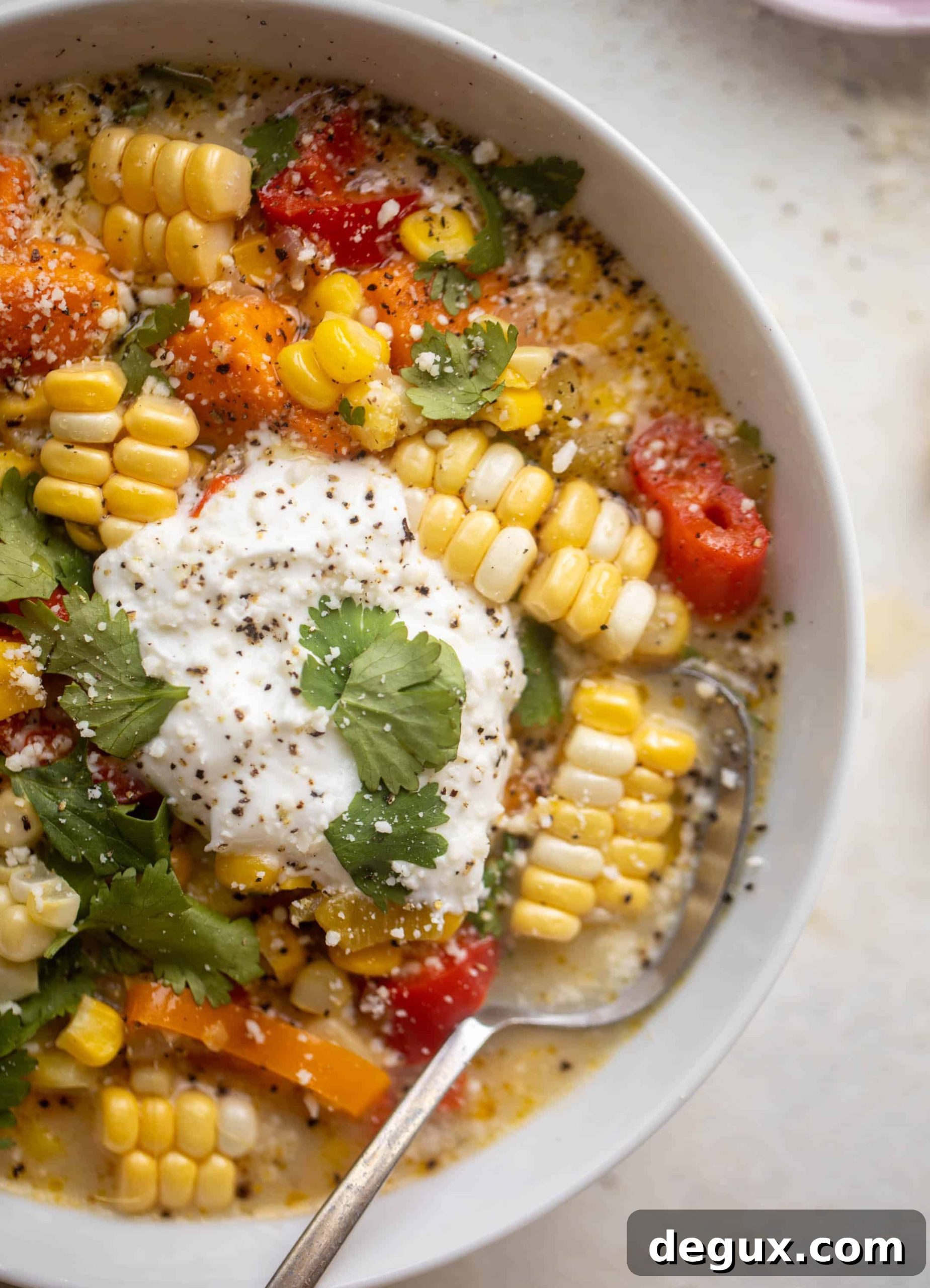 sweet potato corn chowder