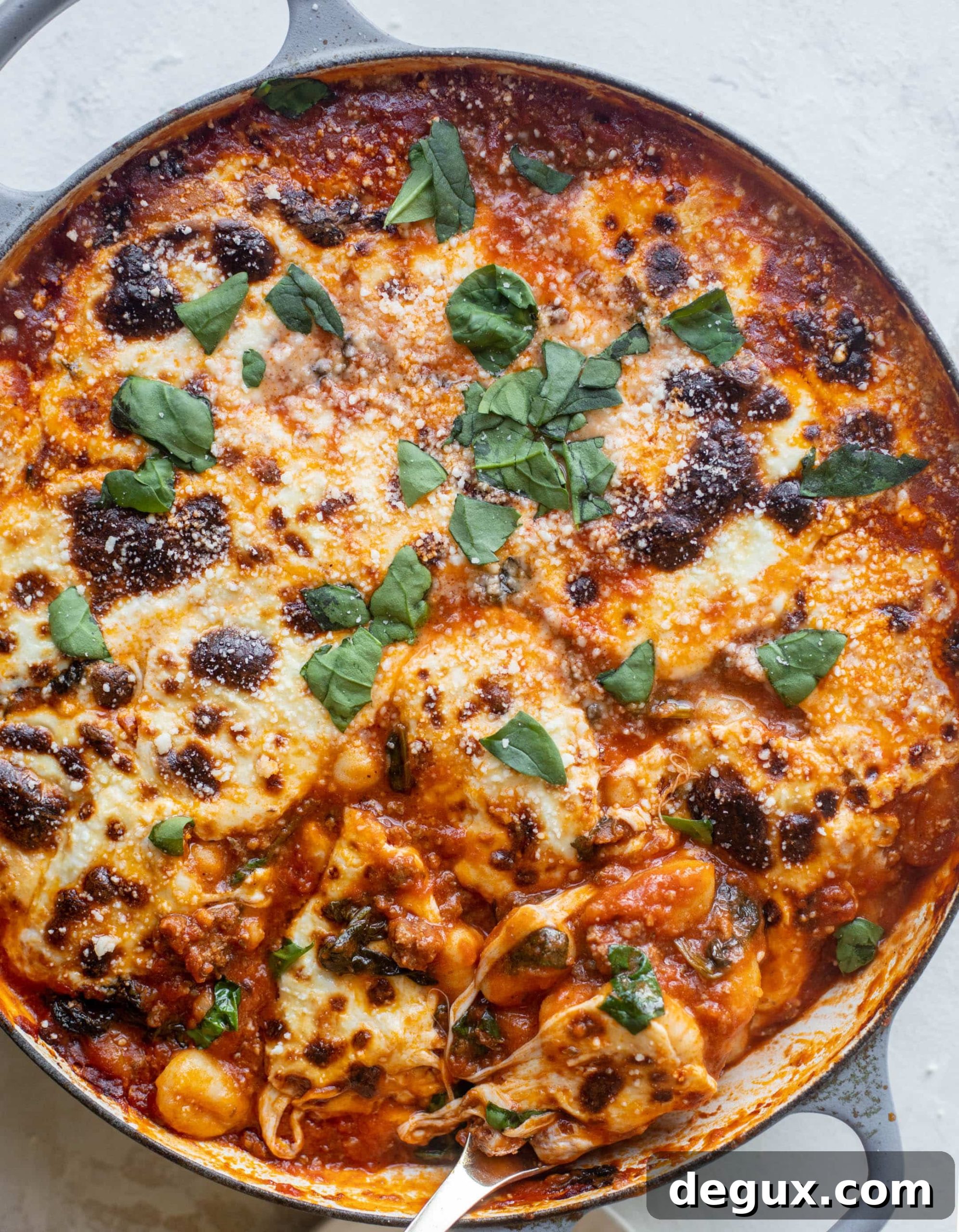 Weeknight Baked Spinach Gnocchi with Crispy Golden Top 7 weeknight spinach baked gnocchi