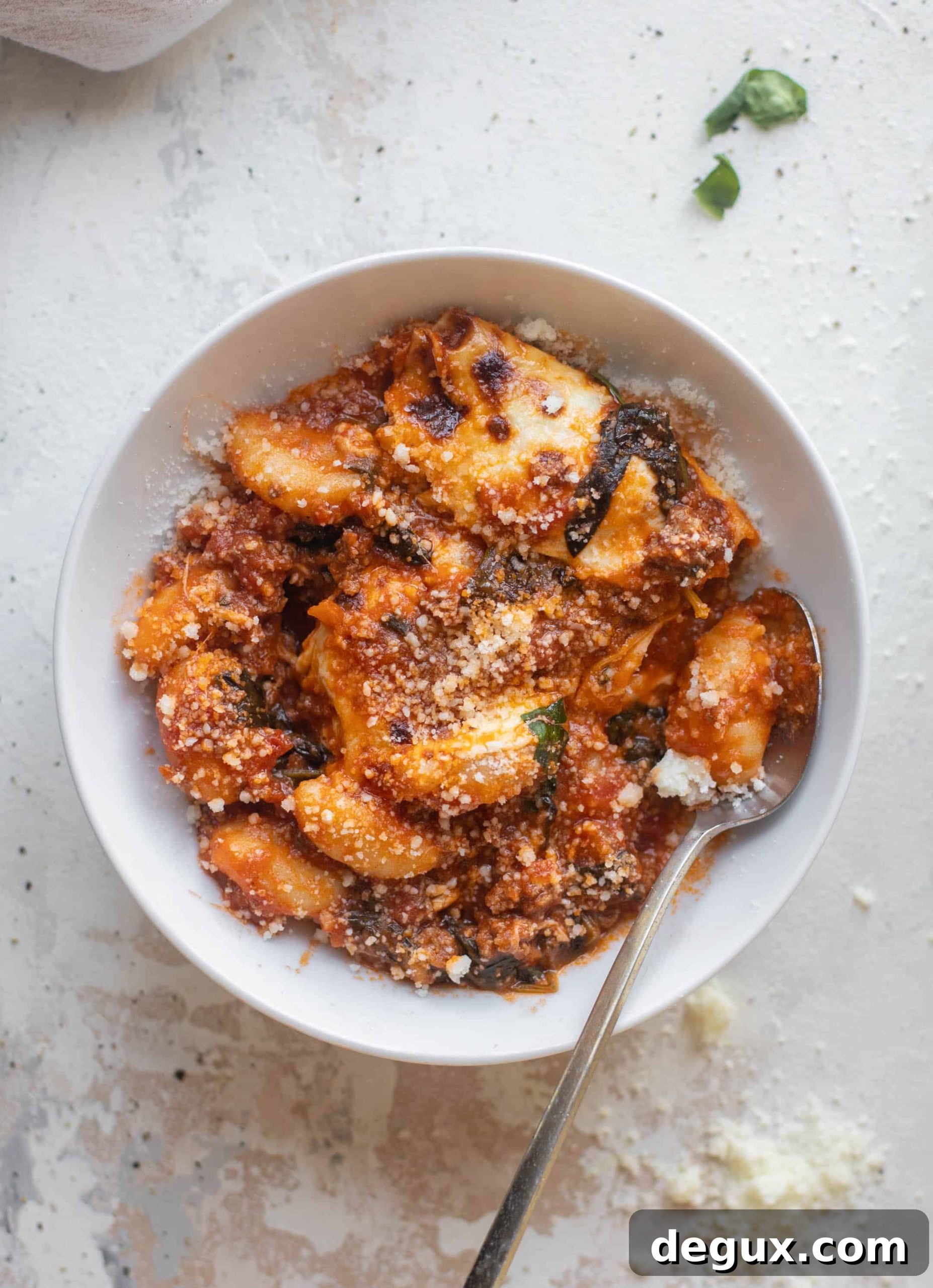 Weeknight Baked Spinach Gnocchi with Crispy Golden Top 8 weeknight spinach baked gnocchi