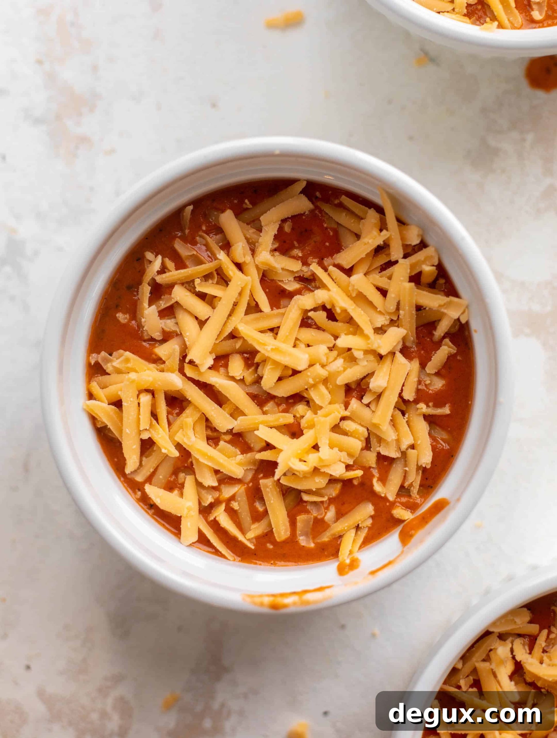 Cheddar Puff Pastry Tomato Soup Pot Pies 7 tomato soup pot pies with cheddar puff pastry