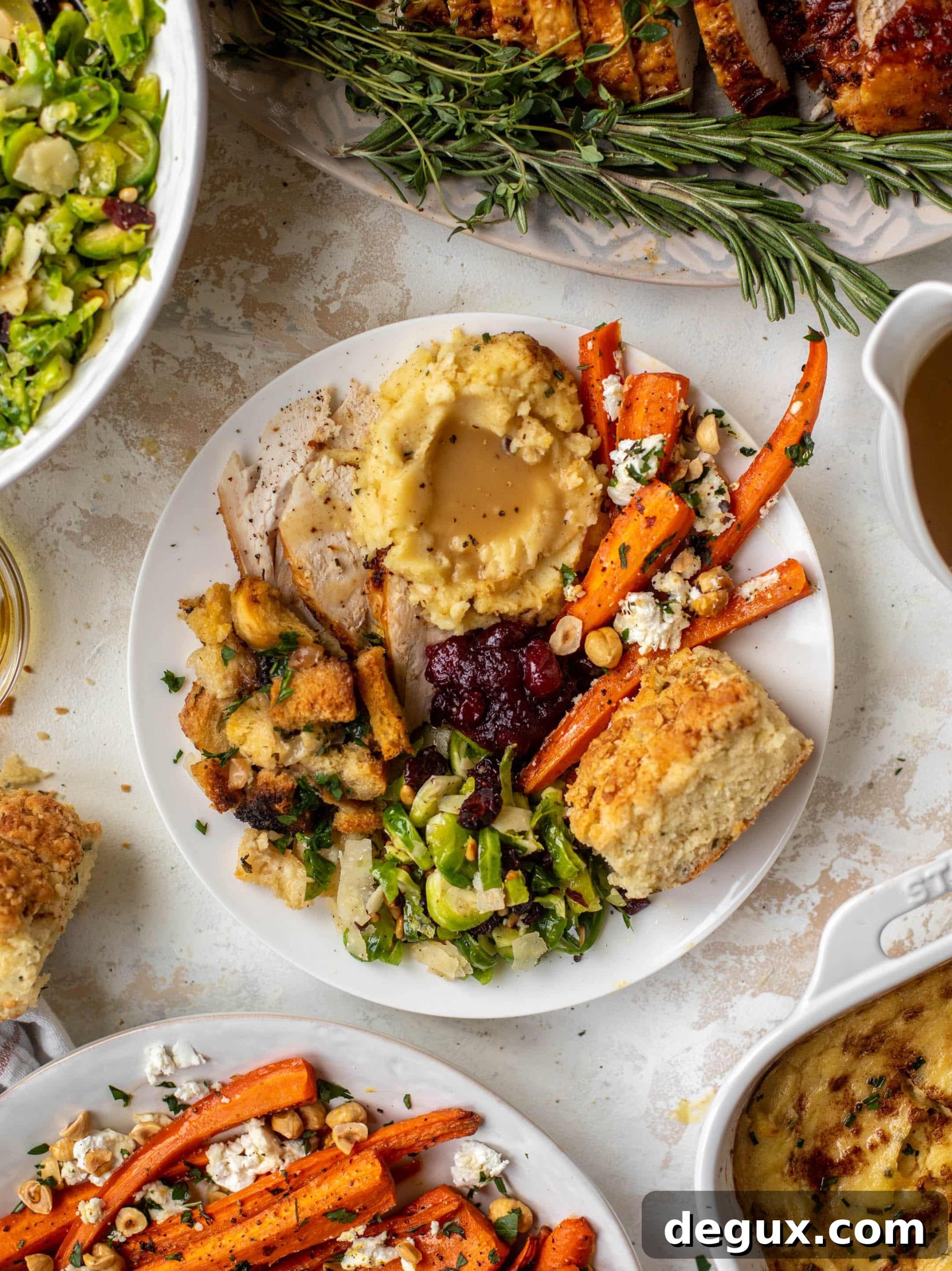 Roasted Turkey Breast with Perfect, Foolproof Gravy 3 easy roasted turkey breast