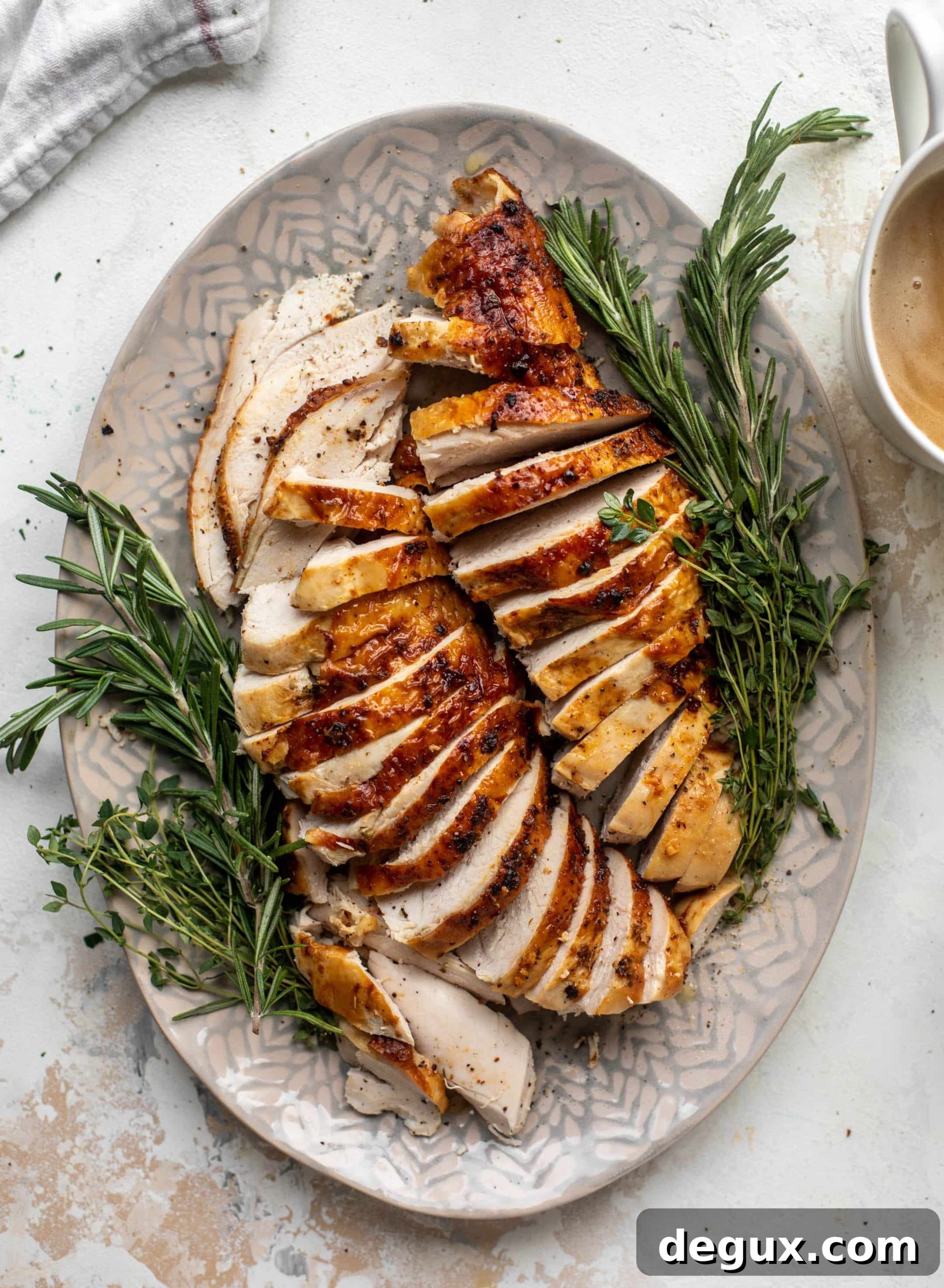 Roasted Turkey Breast with Perfect, Foolproof Gravy 6 easy roasted turkey breast