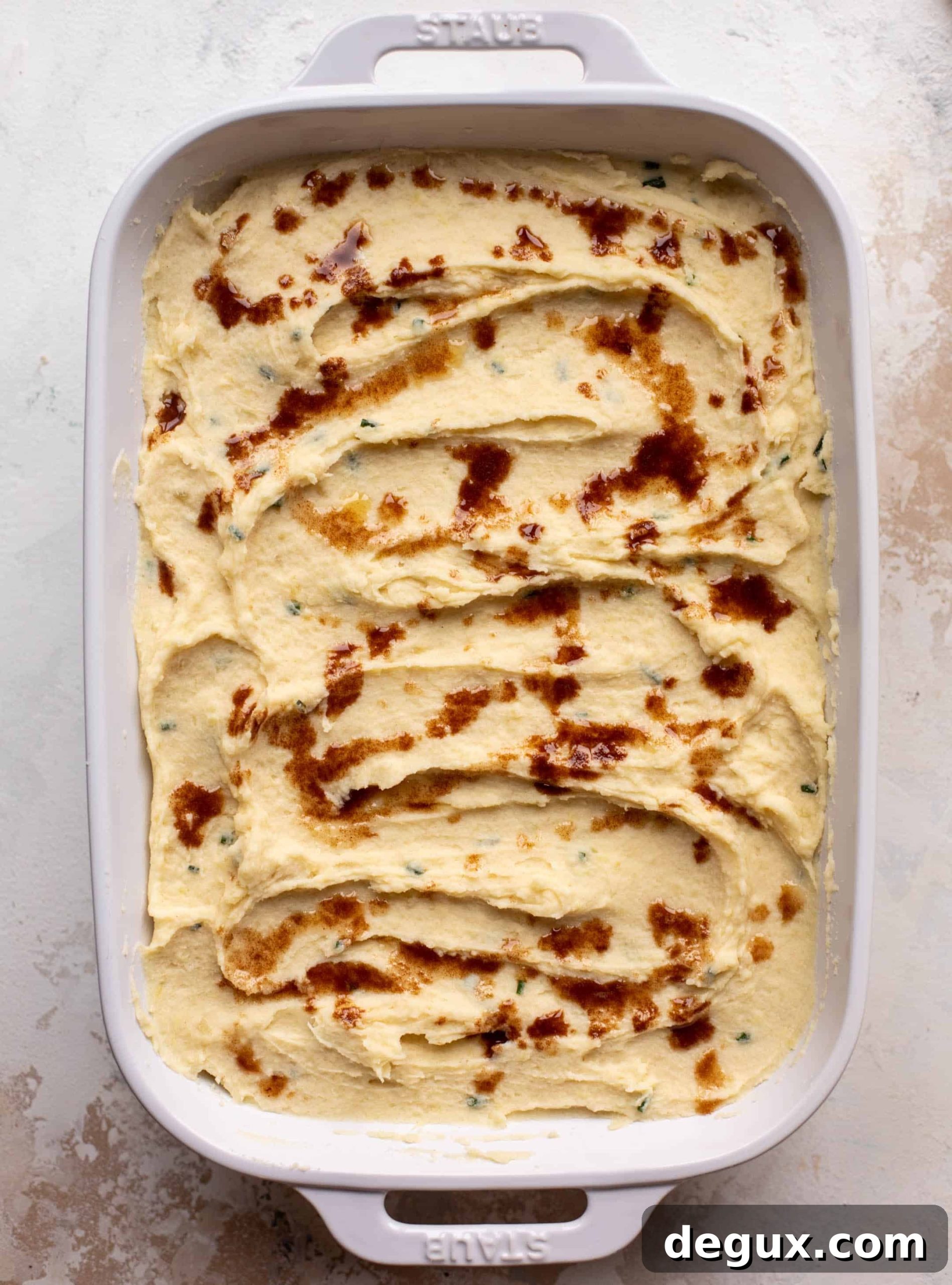 Brown Butter Herb Mashed Potato Casserole 8 brown butter and herb mashed potato bake