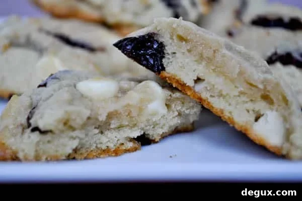 CherryCook2-2 Baked cherries and cream cookies