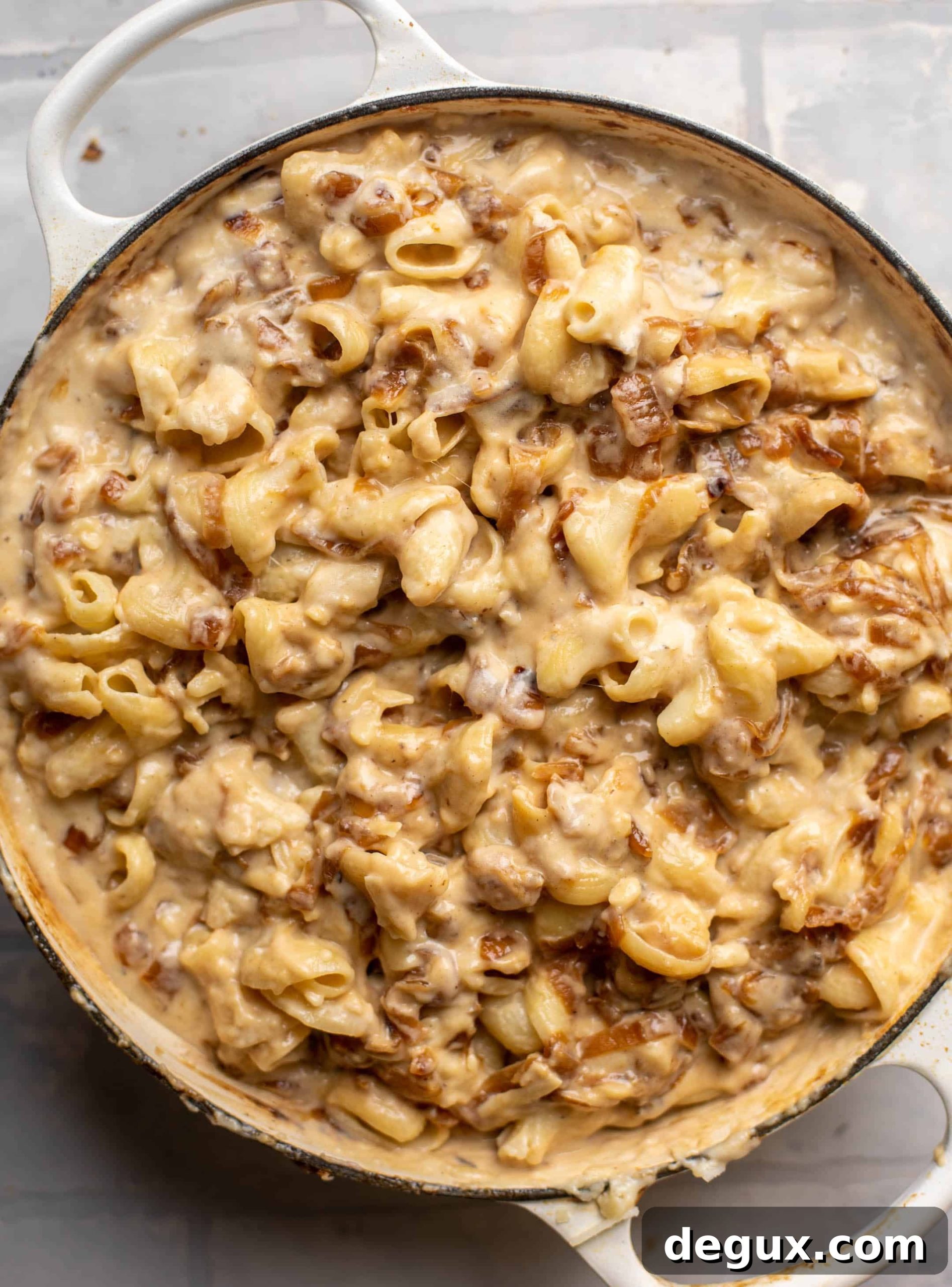 French Onion Macaroni and Cheese with Caramelized Onions 10 french onion mac and cheese