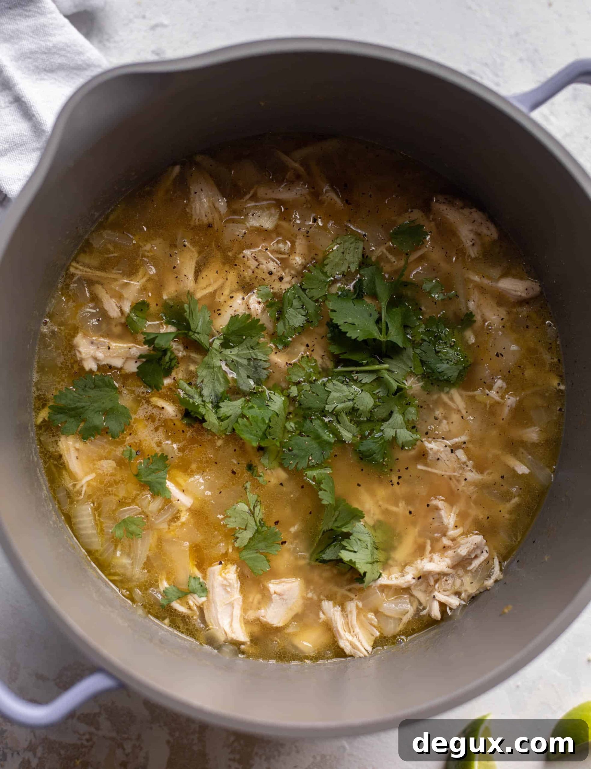 Ginger Lime Chicken Rice Soup Recipe for Bright, Comforting Flavor 5 ginger lime chicken soup with cilantro rice