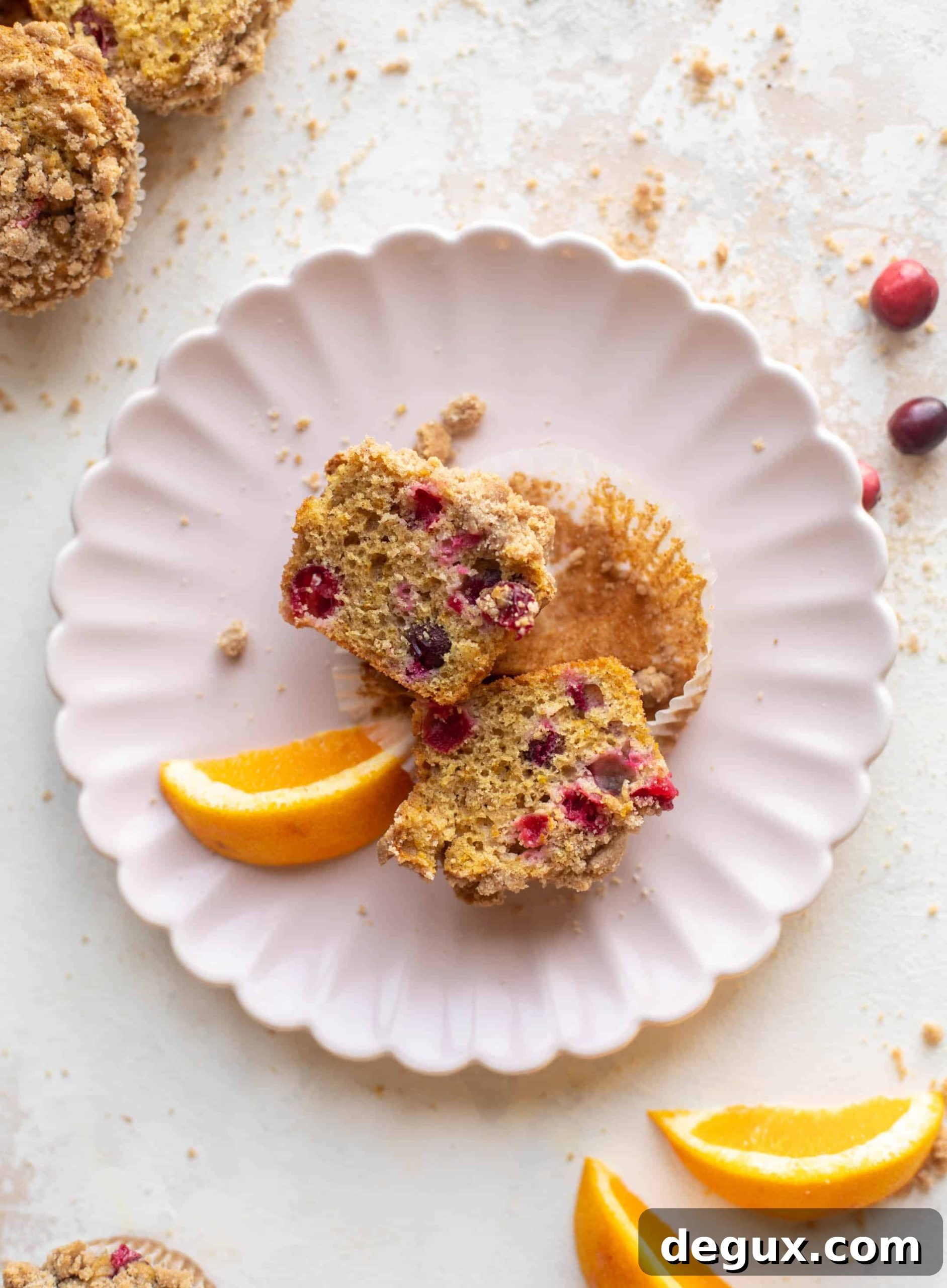 Cranberry orange muffins