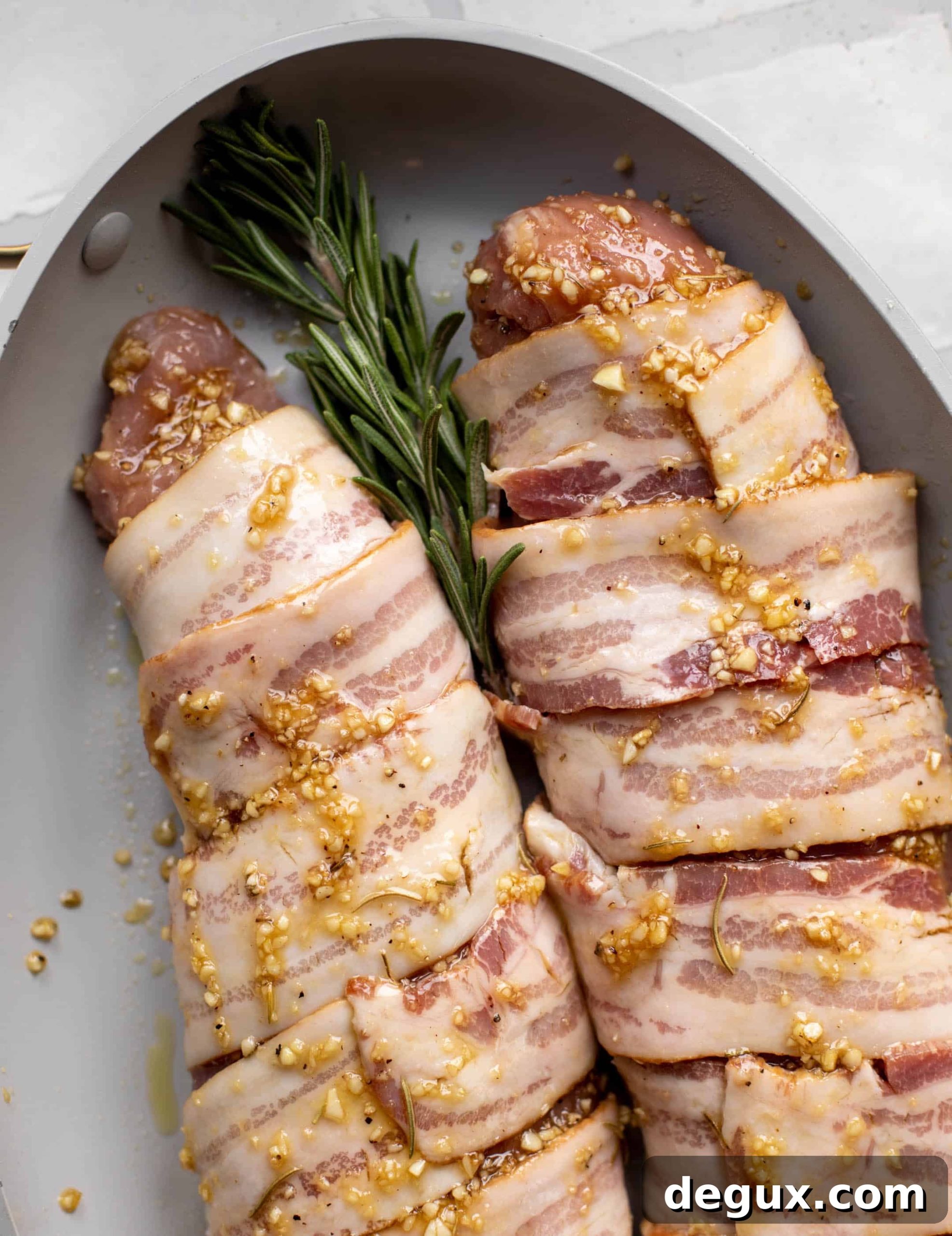 bacon wrapped pork tenderloin