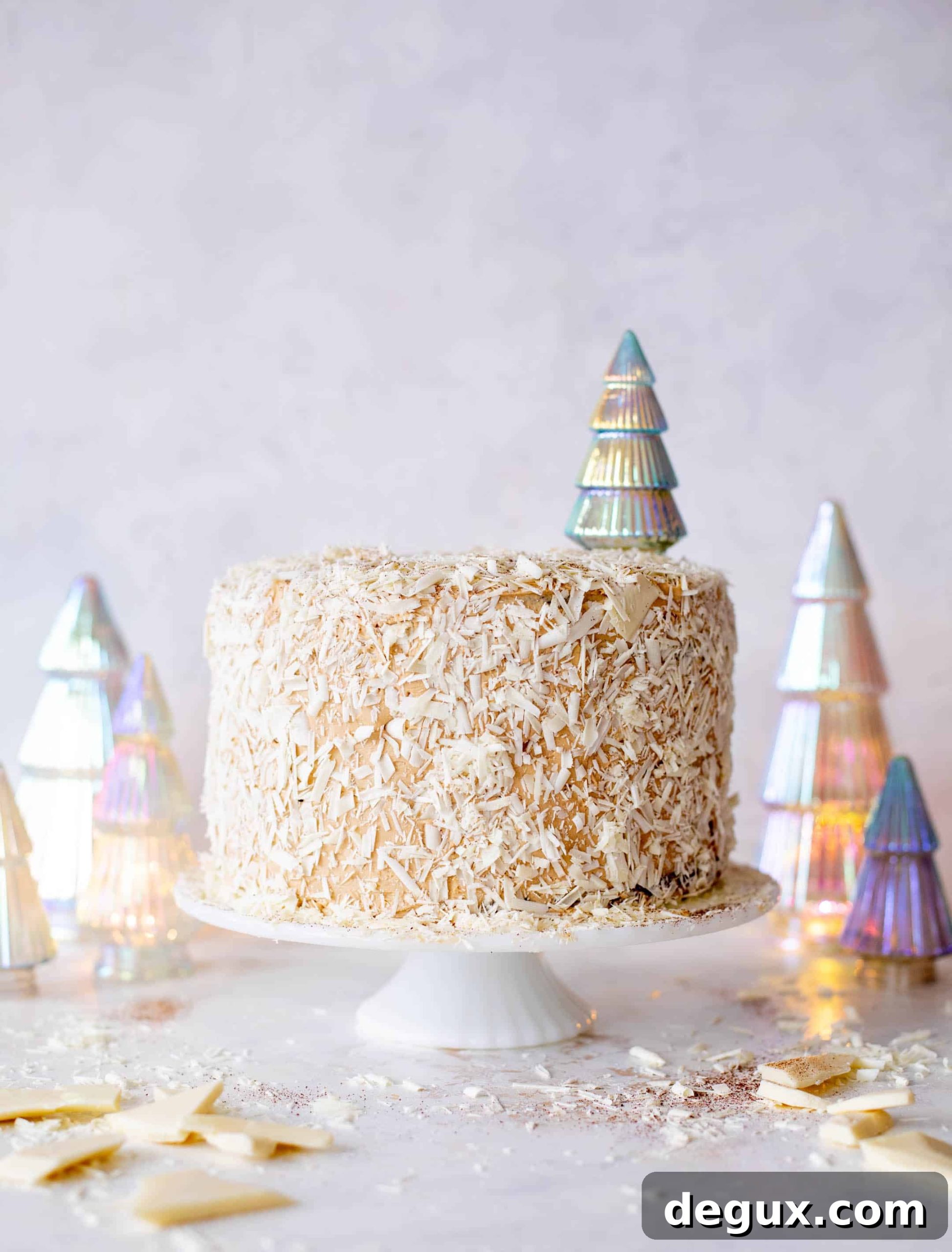 white chocolate mocha cake