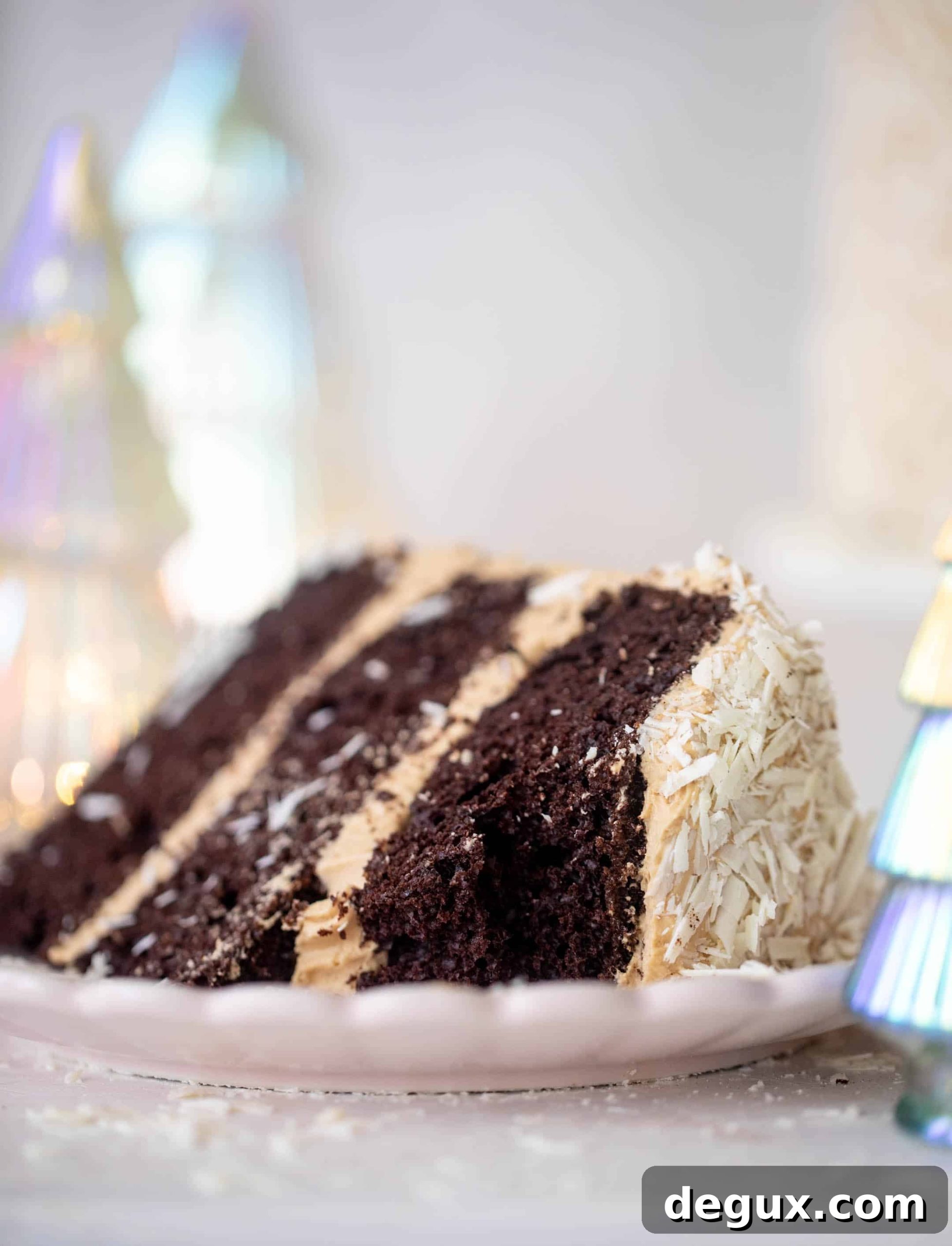 white chocolate mocha cake