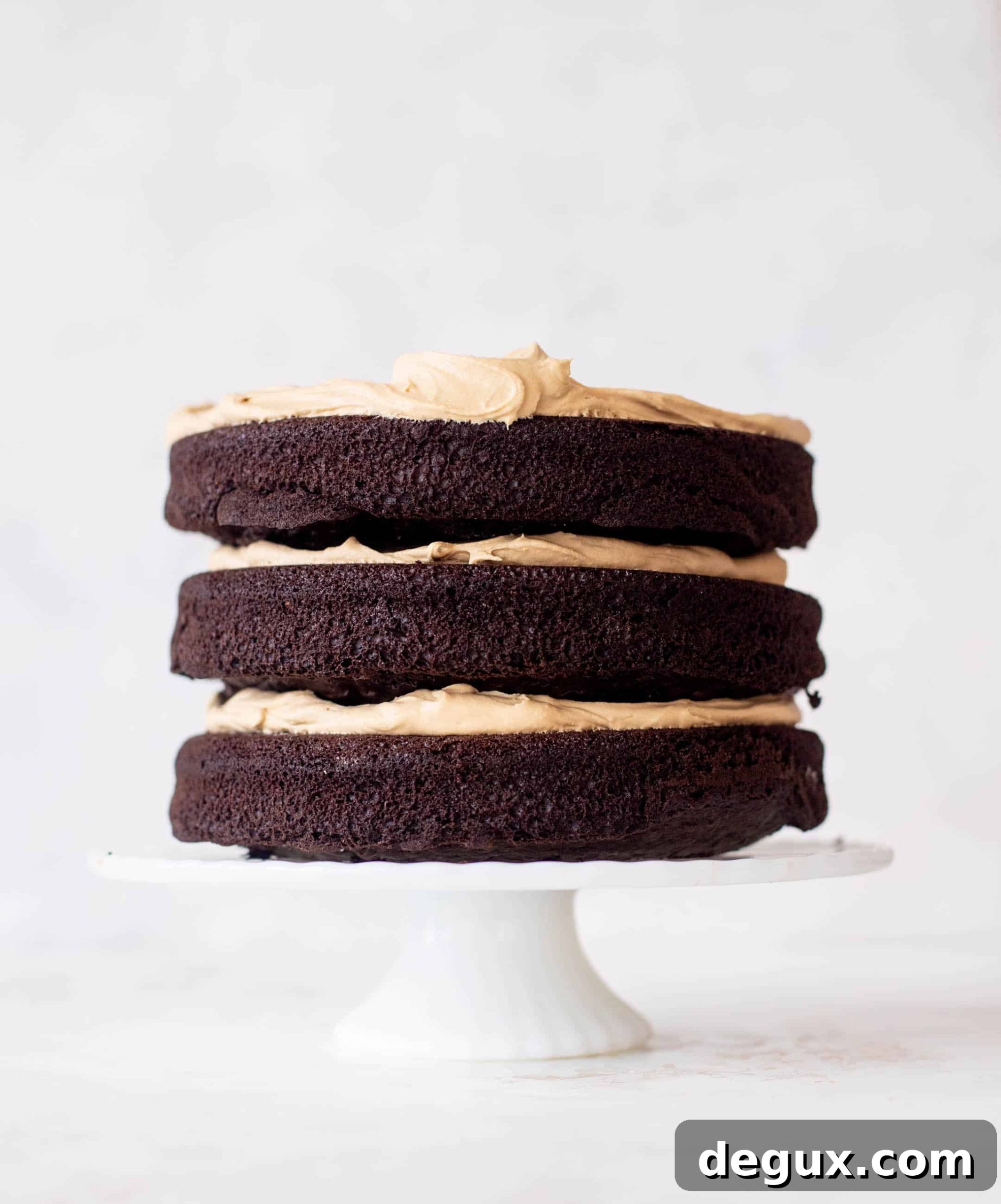 white chocolate mocha cake