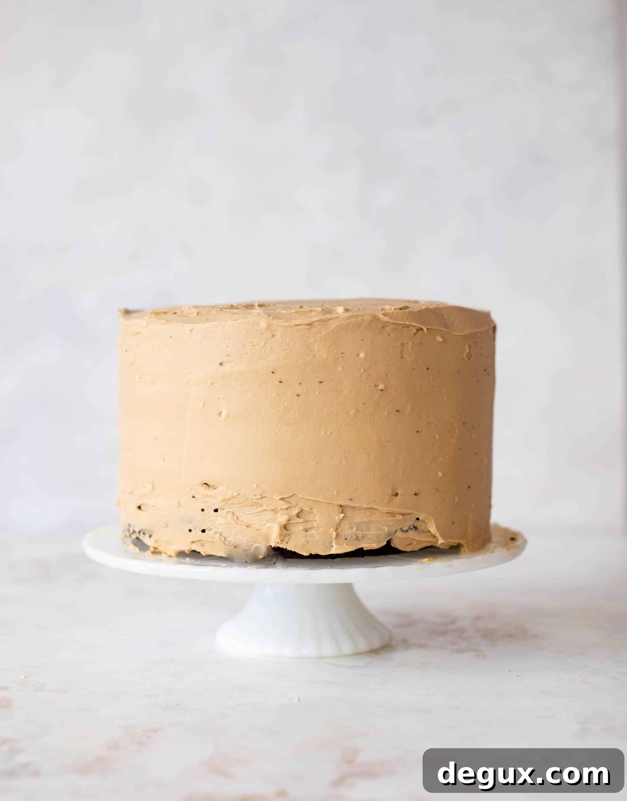 white chocolate mocha cake