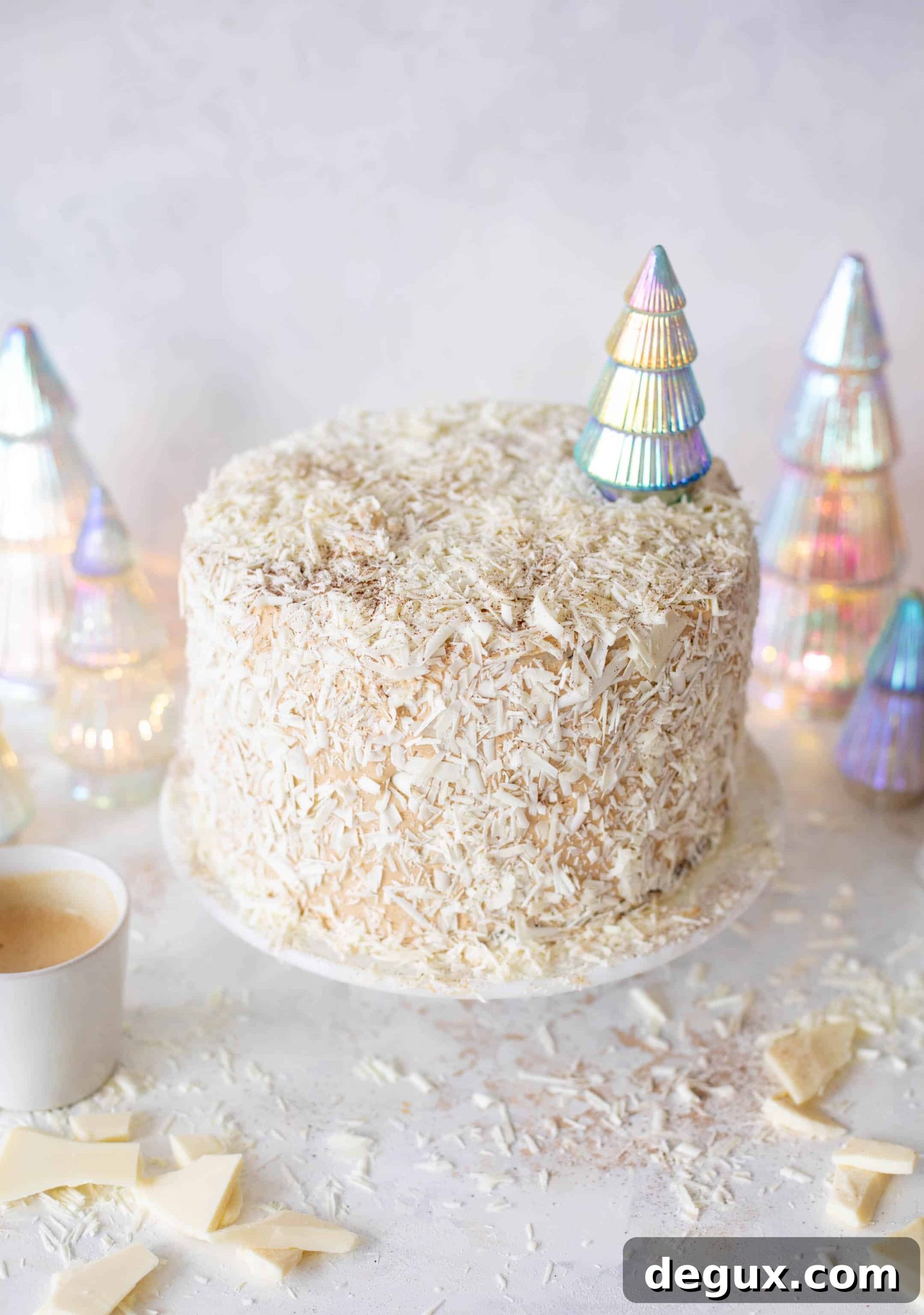 white chocolate mocha cake