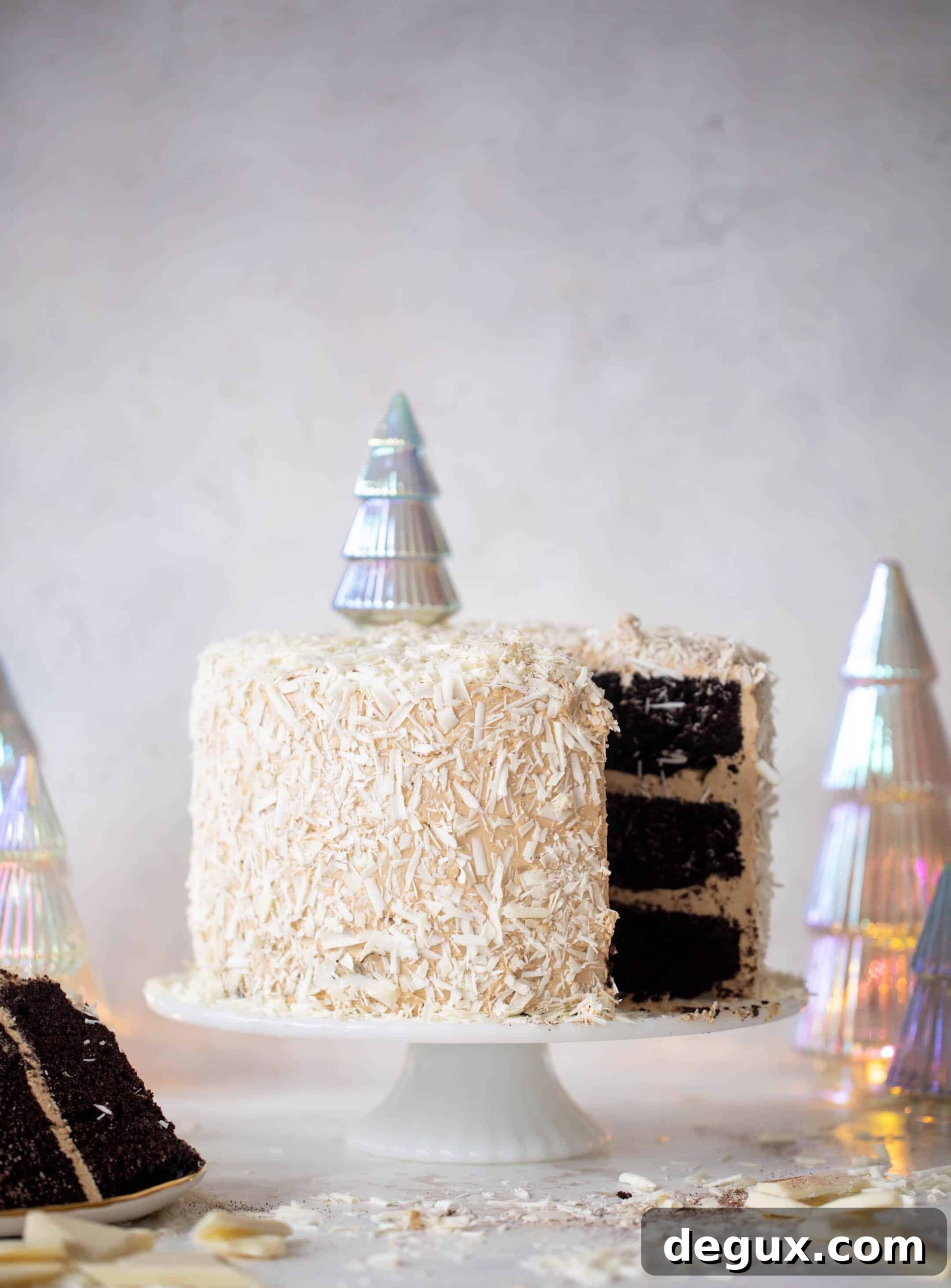 white chocolate mocha cake