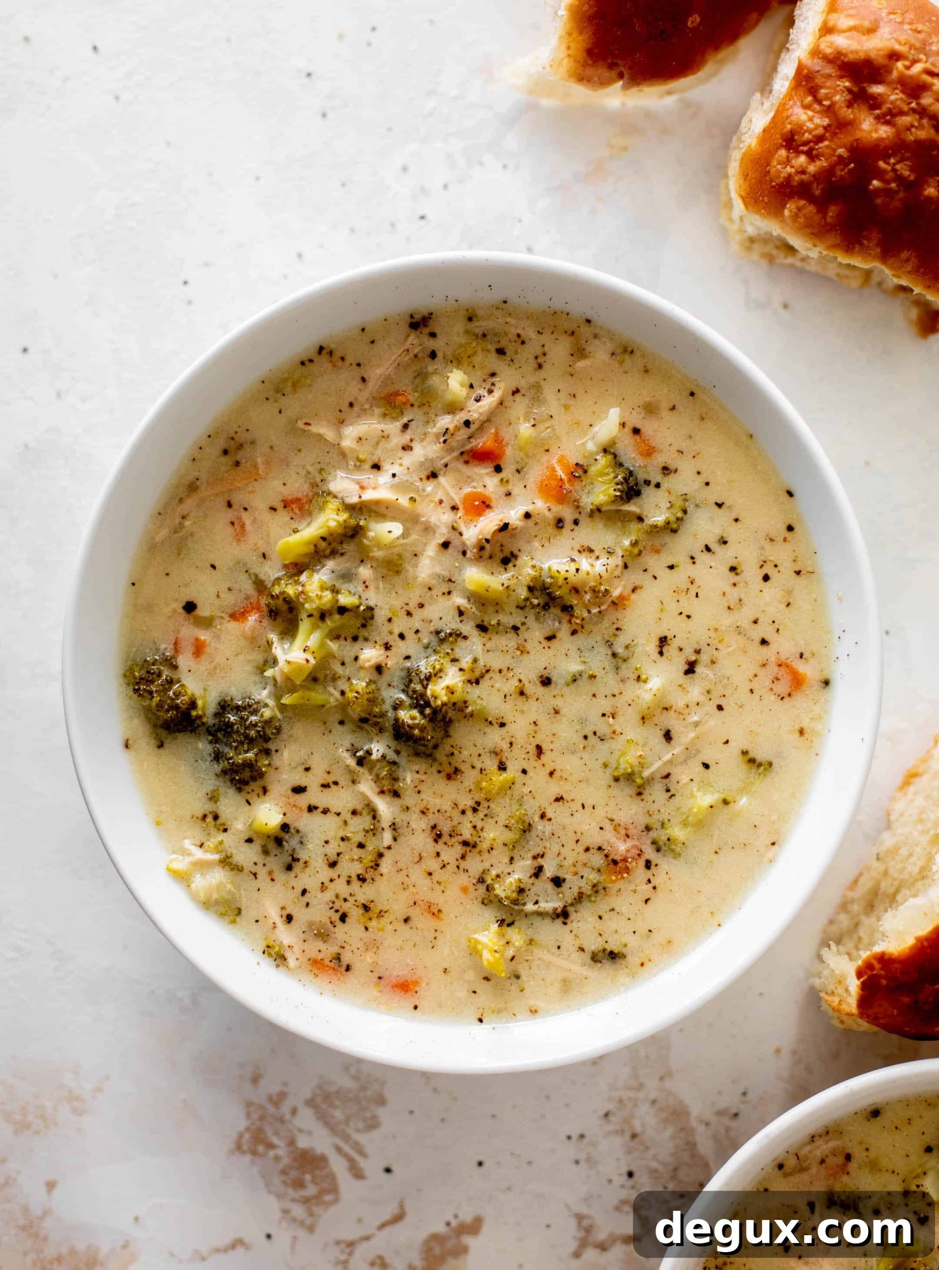 Creamy Chicken and Broccoli Soup Recipe for Comforting Weeknights 5 creamy chicken and broccoli soup