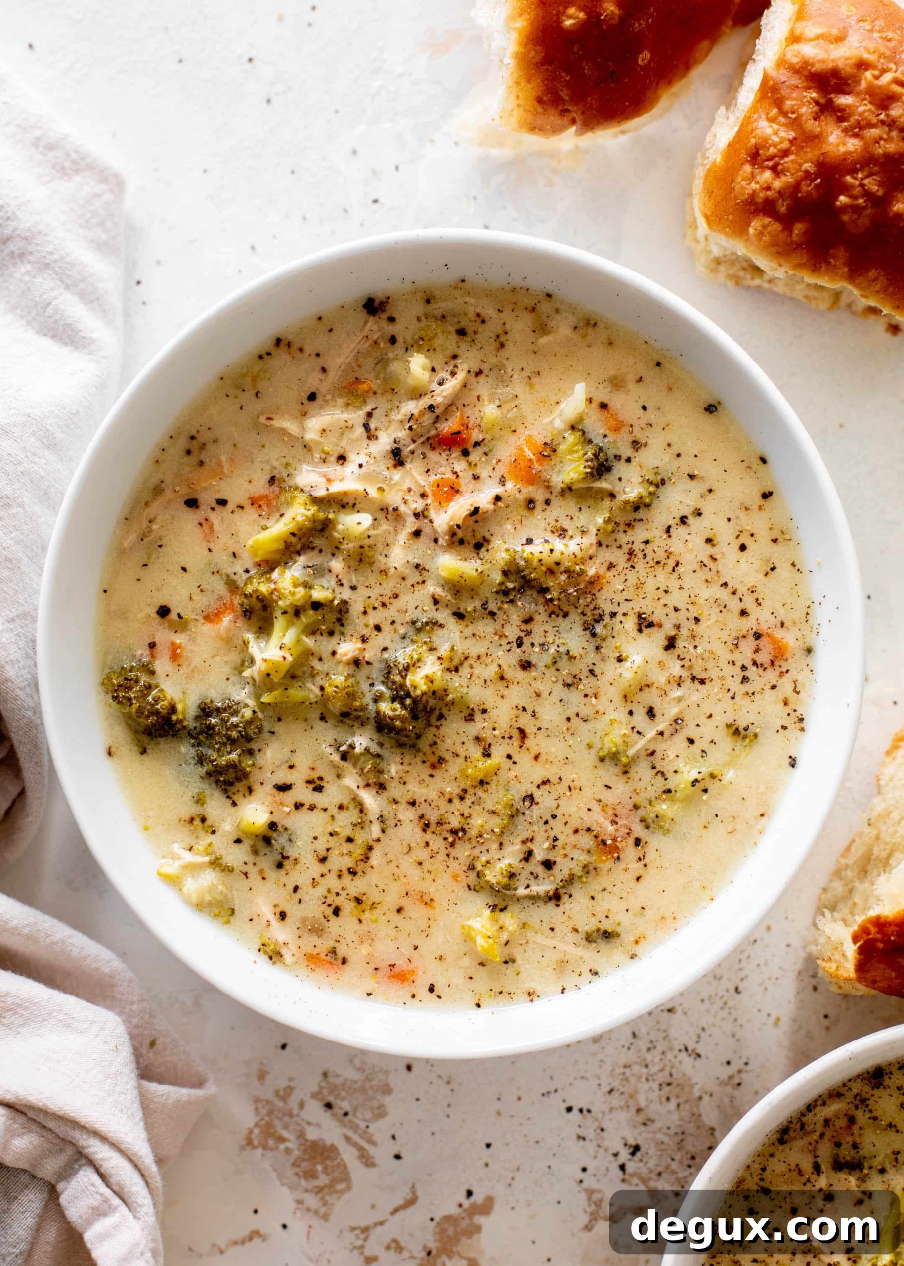 Creamy Chicken and Broccoli Soup Recipe for Comforting Weeknights 6 creamy chicken and broccoli soup