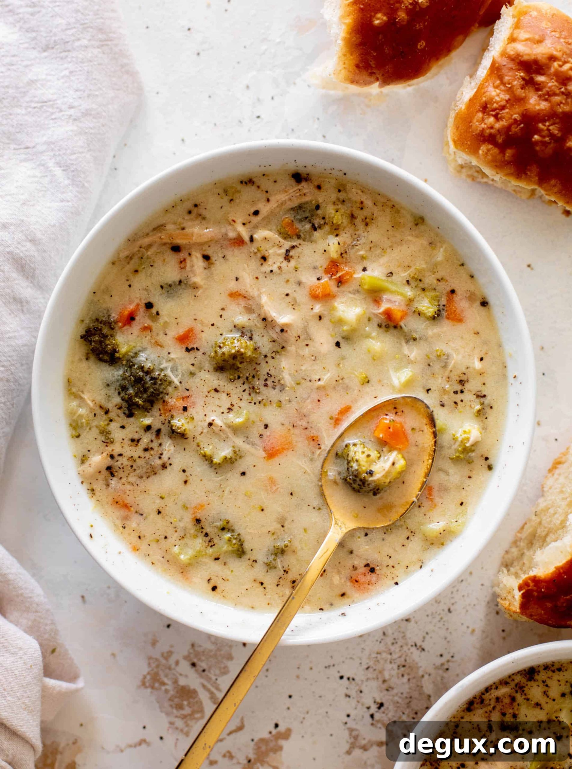 Creamy Chicken and Broccoli Soup Recipe for Comforting Weeknights 7 creamy chicken and broccoli soup