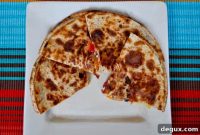 Roasted Vegetable and Goat Cheese Quesadillas Recipe