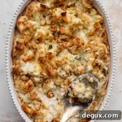 Smoked Gruyère Cauliflower Gratin with Dijon Breadcrumb Topping 11 img 90701 10