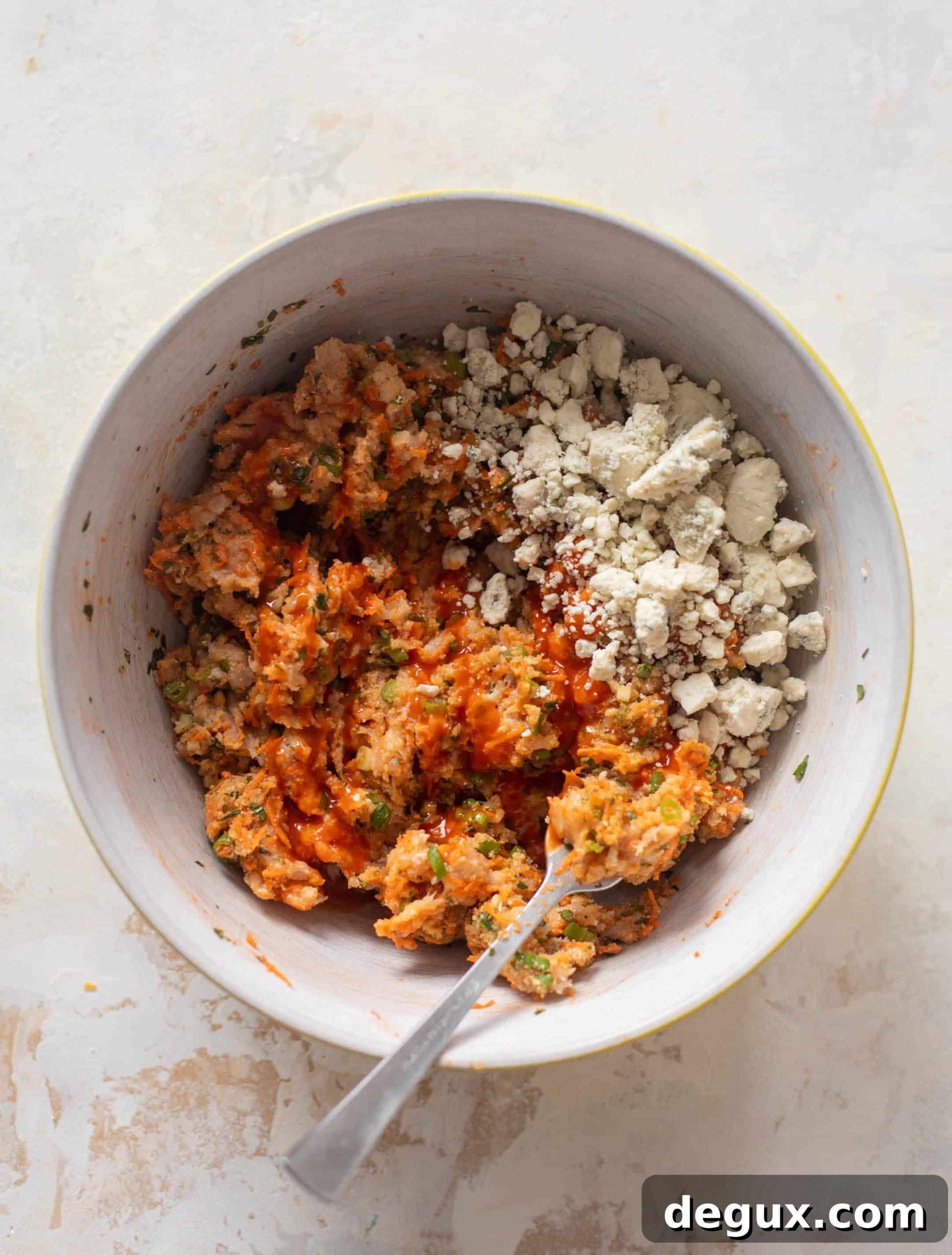 Sheet Pan Buffalo Chicken Meatballs with Roasted Broccoli 4 sheet pan buffalo chicken meatballs & broccoli