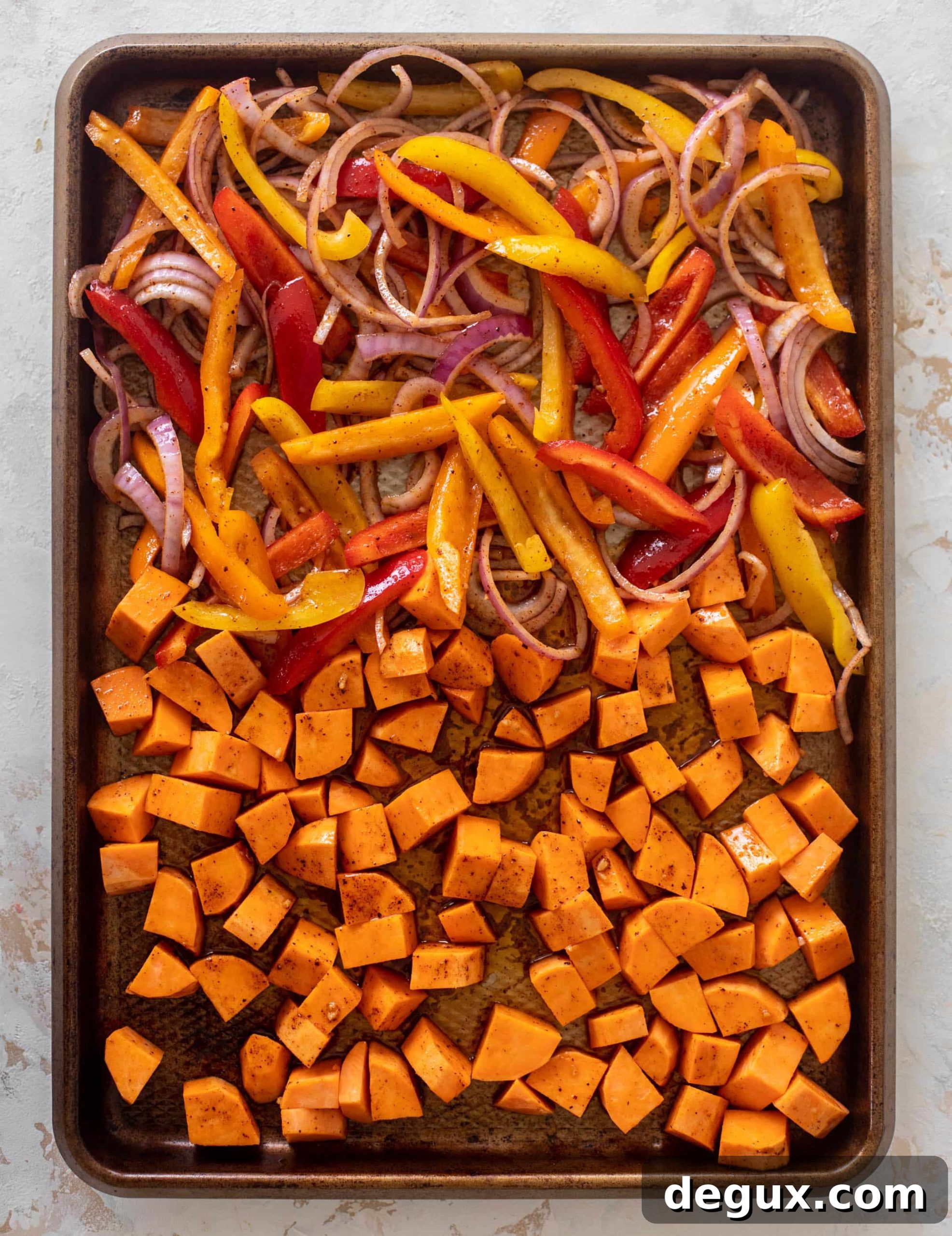 Smoky Sweet Potato Fajitas with Charred Peppers & Onions 5 smoky sweet potato fajitas