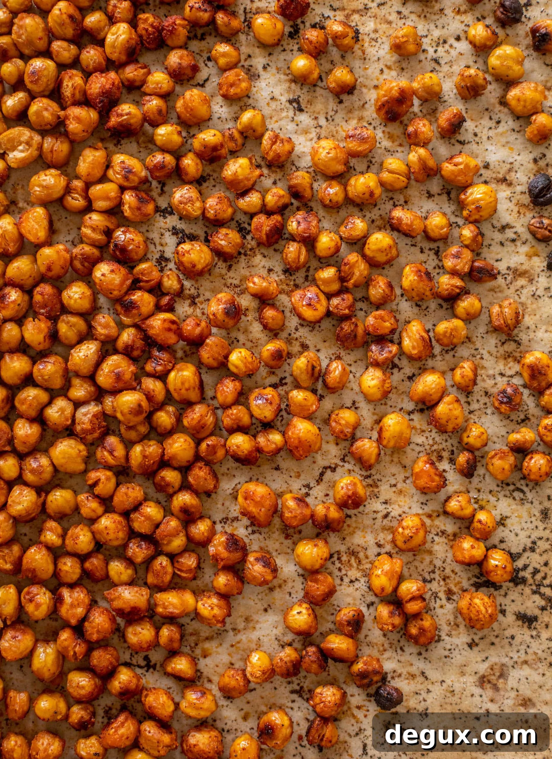 Kale Pesto Pasta with Crispy Roasted Chickpeas 4 roasted chickpeas