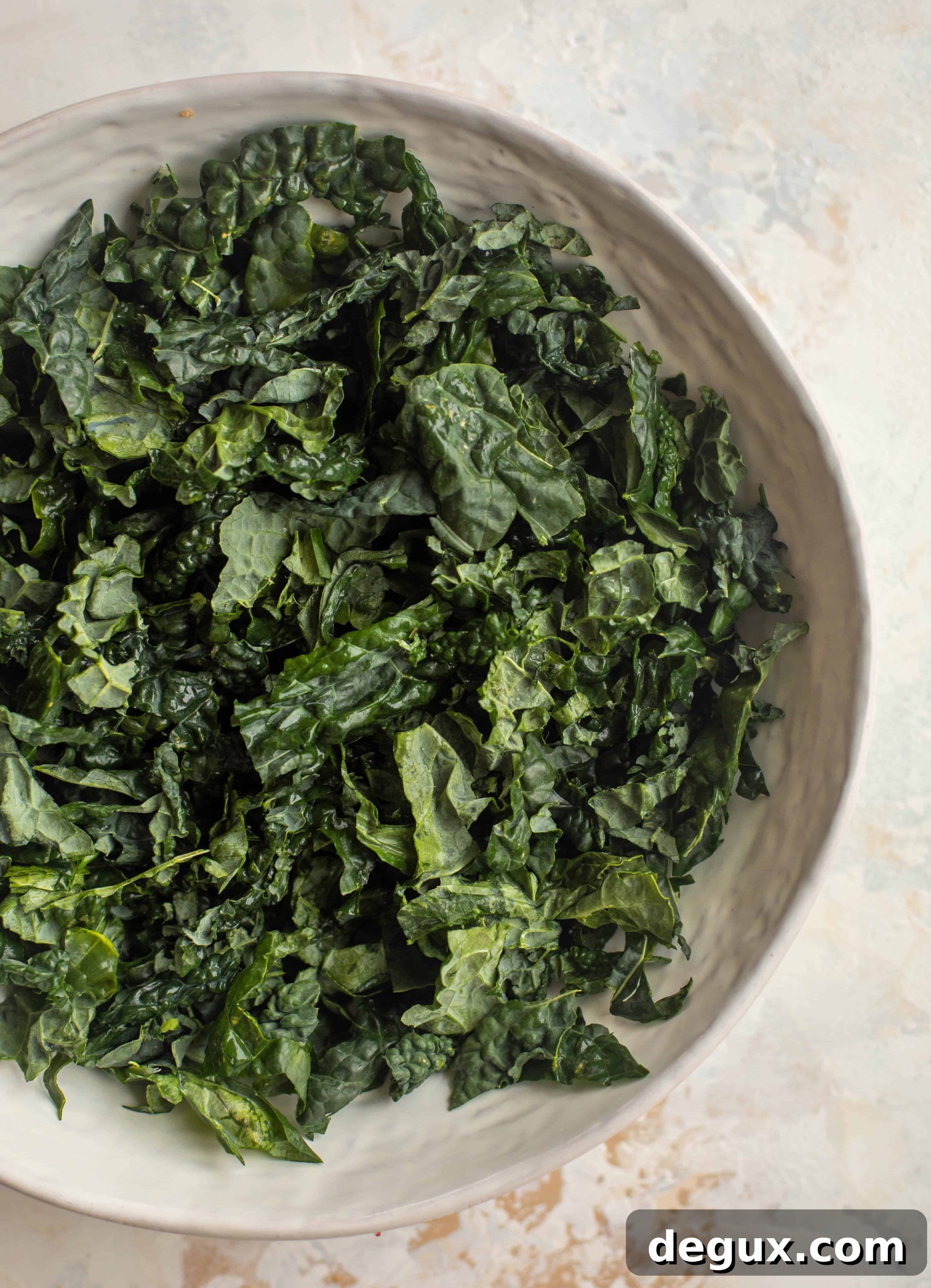 shredded kale