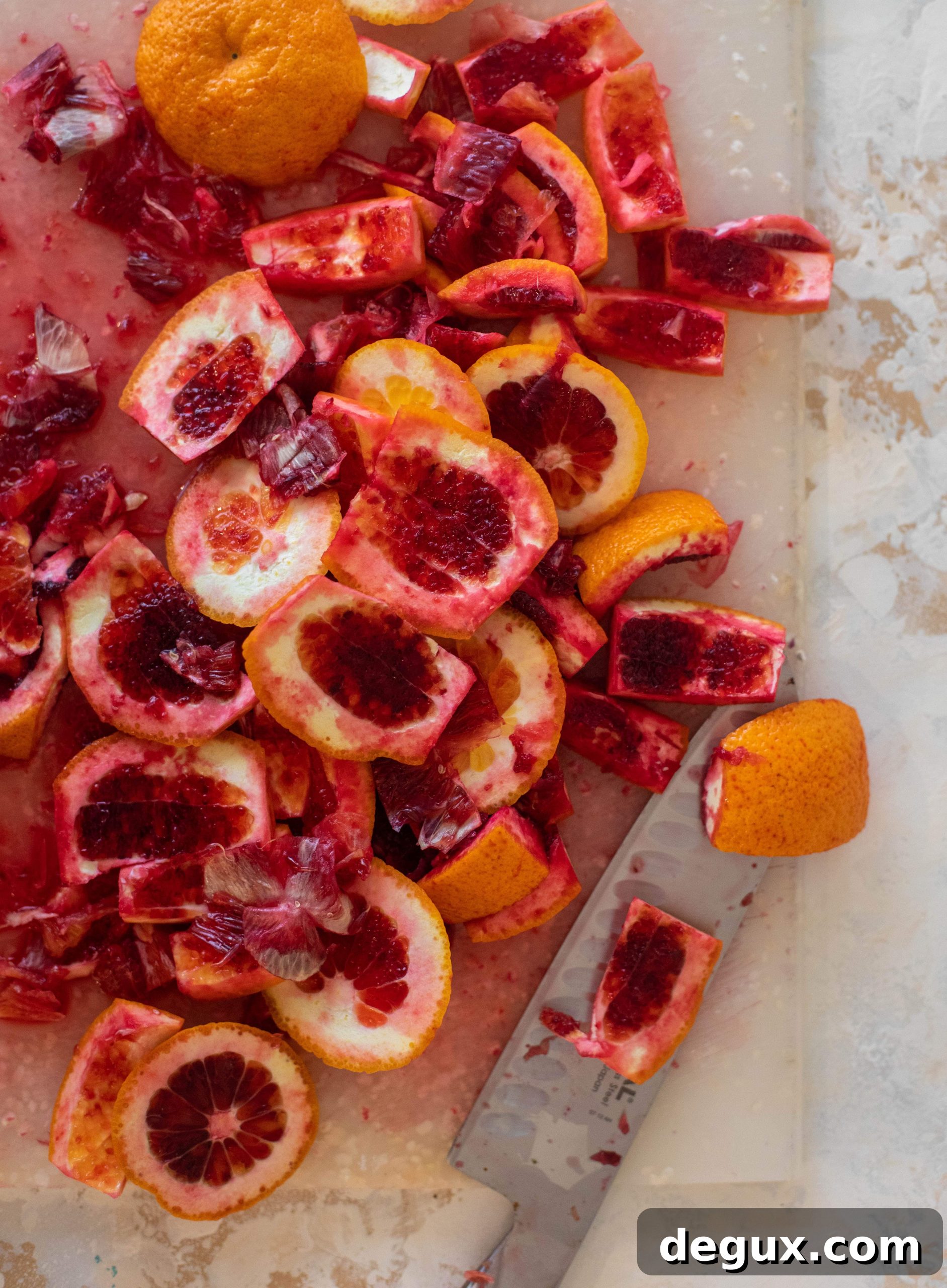 blood oranges
