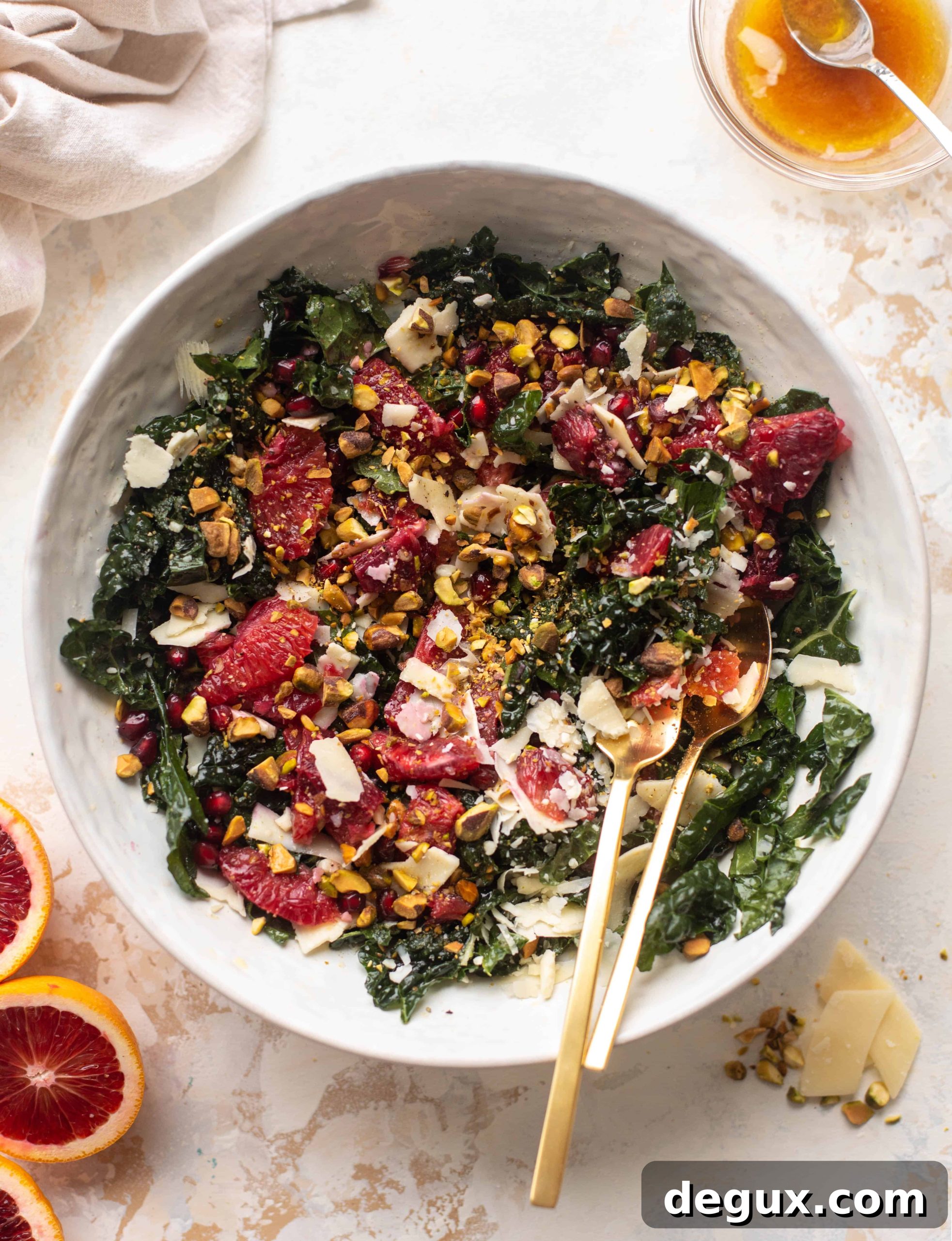blood orange kale salad