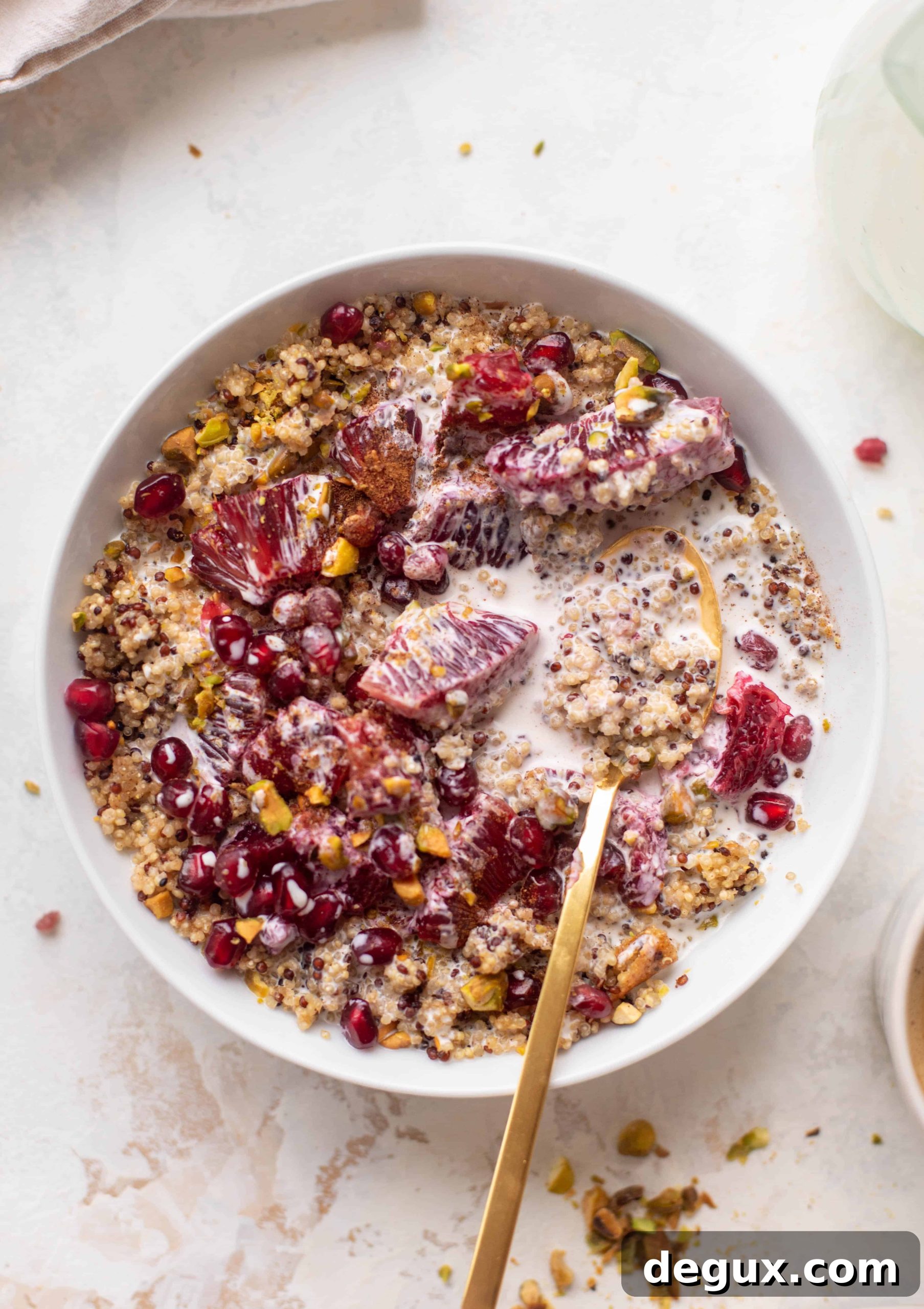 winter breakfast quinoa