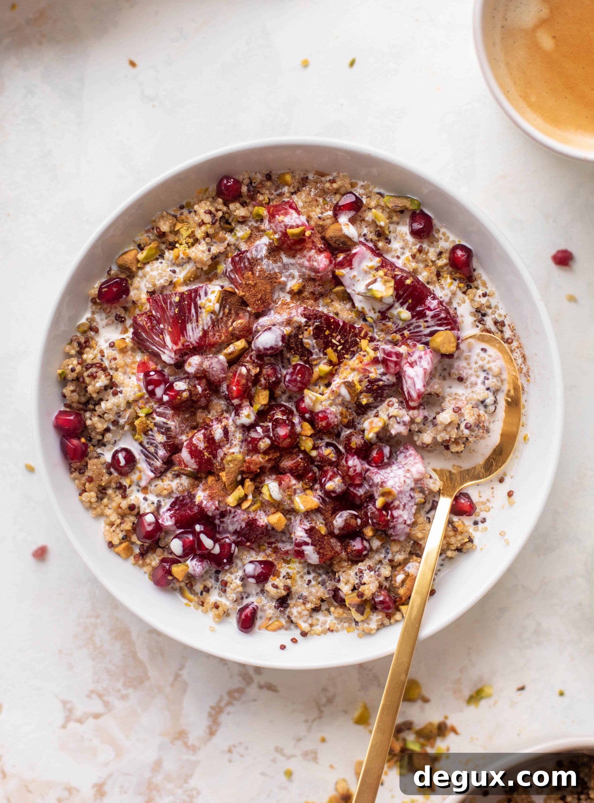 winter breakfast quinoa