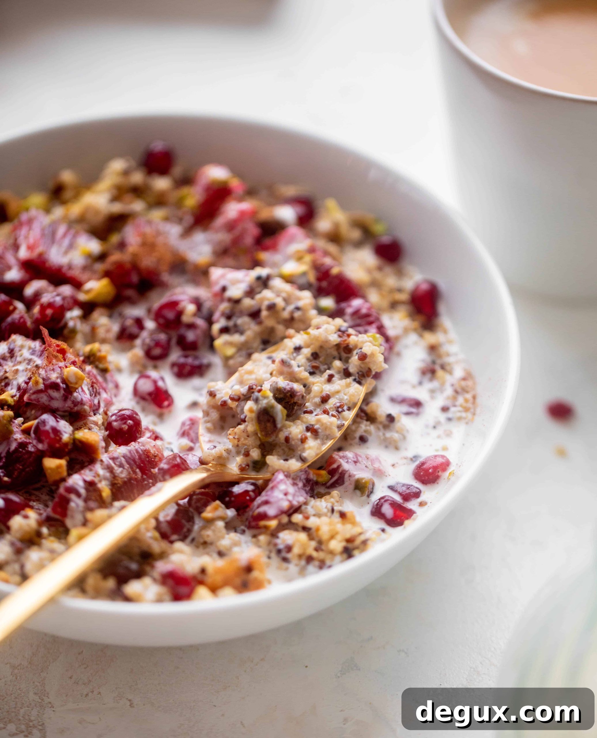 winter breakfast quinoa