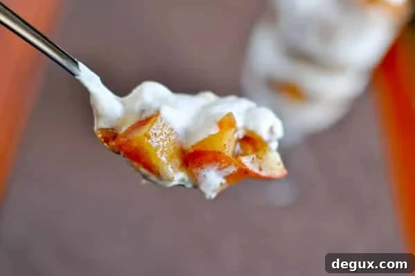 Parfait serving