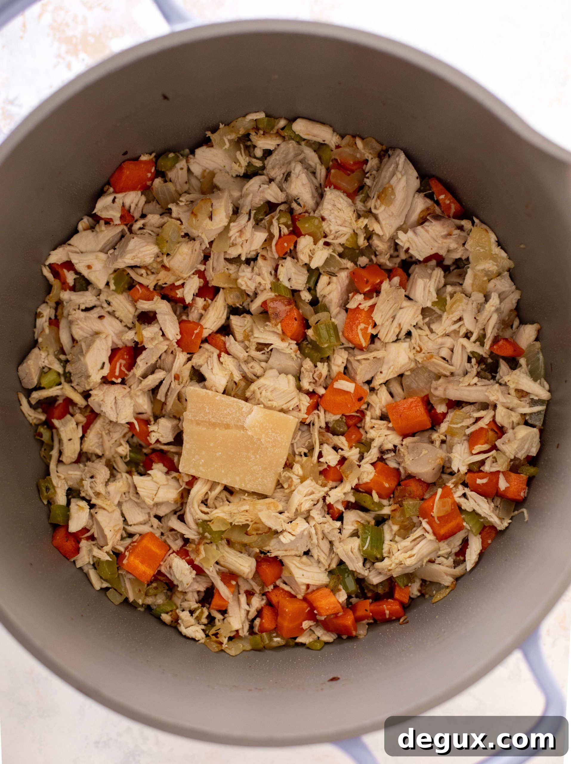 creamy chicken couscous soup