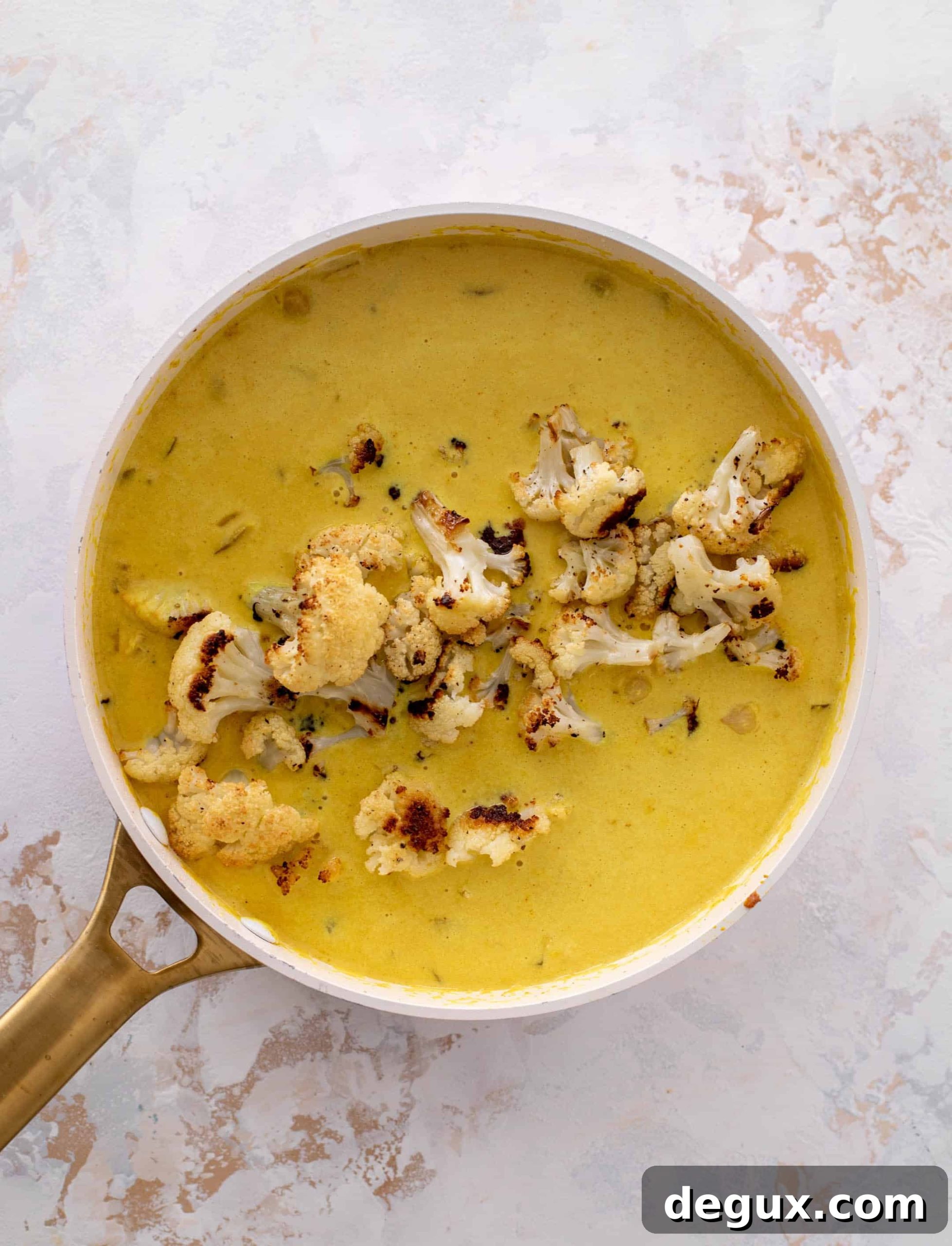 cozy cauliflower chickpea curry