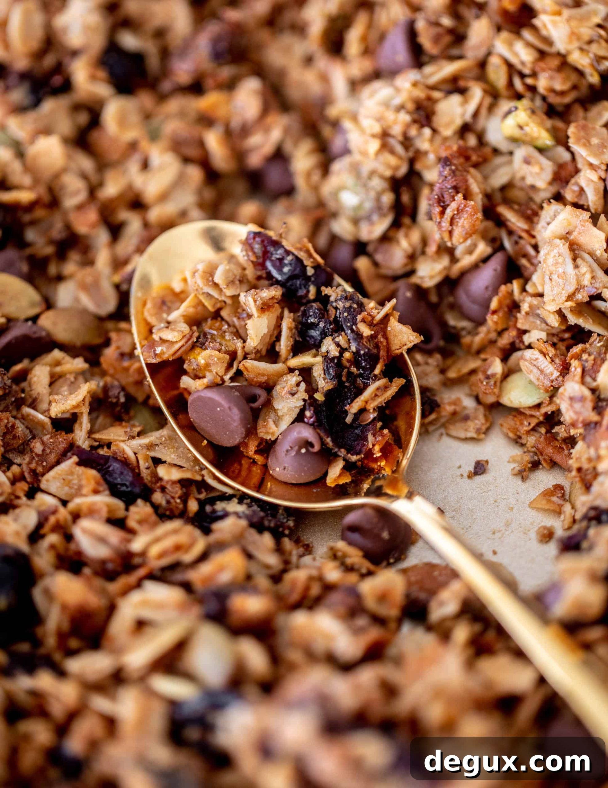 Brown Butter Pistachio Cookie Granola Recipe 2 brown butter pistachio cookie granola
