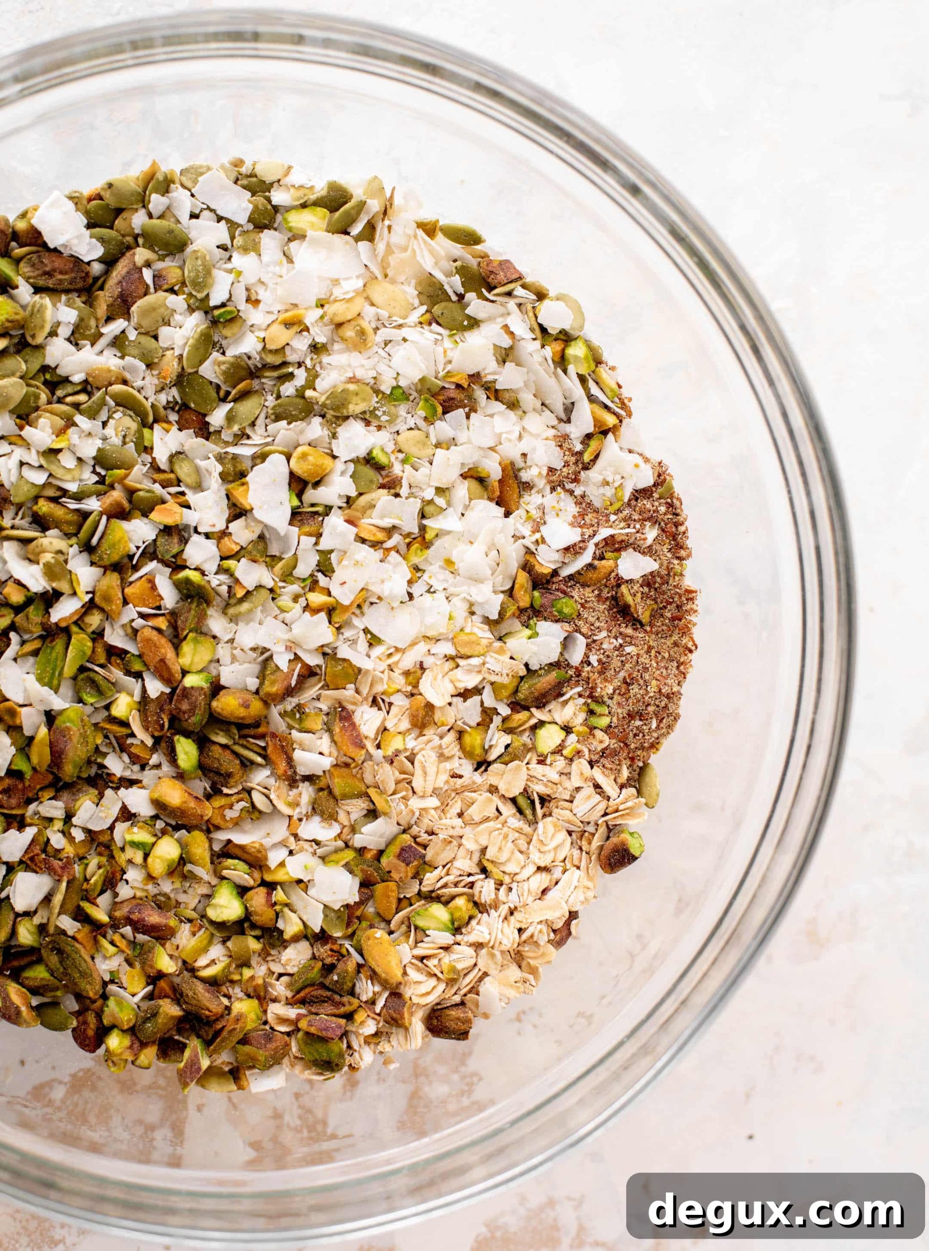 Brown Butter Pistachio Cookie Granola Recipe 3 brown butter pistachio cookie granola