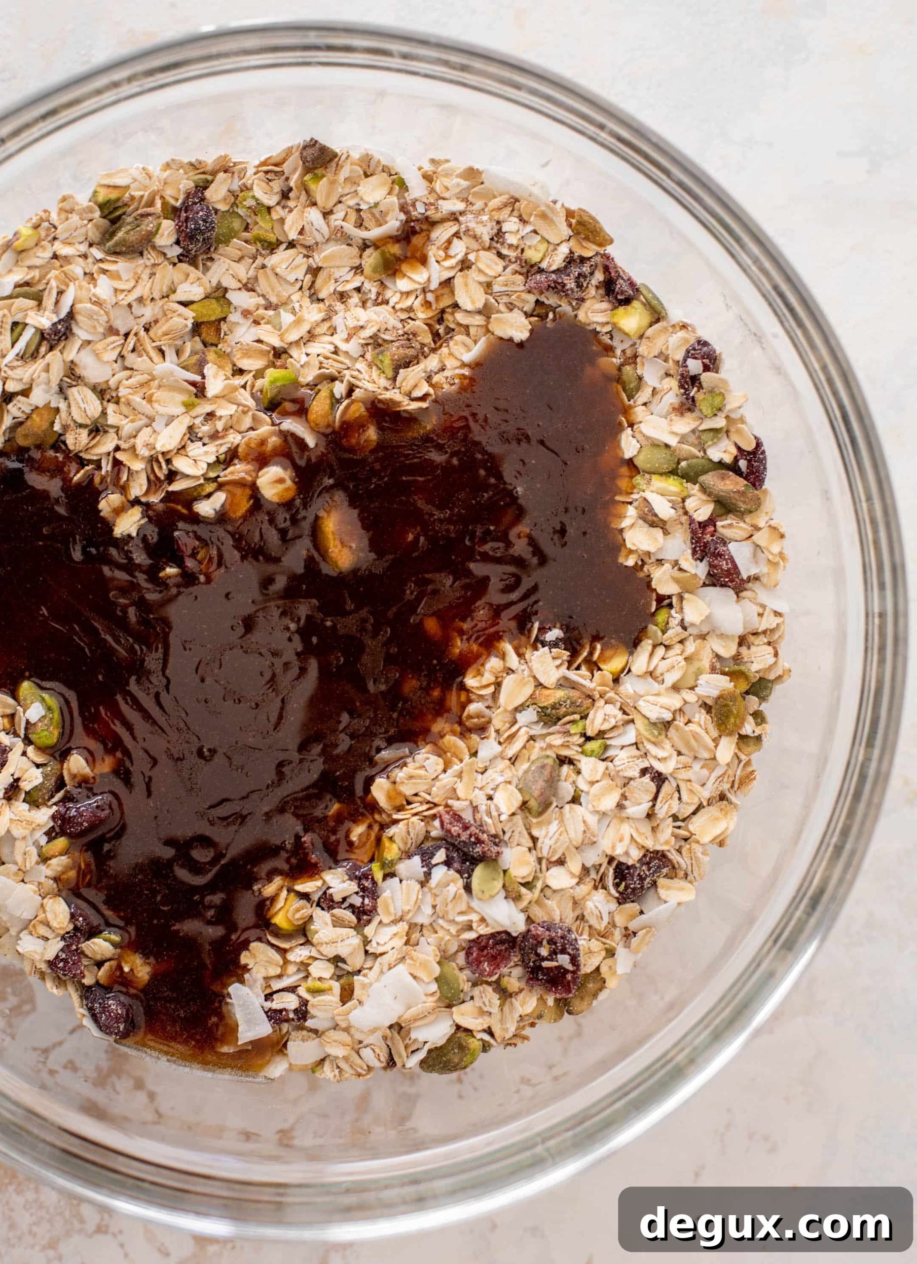 Brown Butter Pistachio Cookie Granola Recipe 4 brown butter pistachio cookie granola