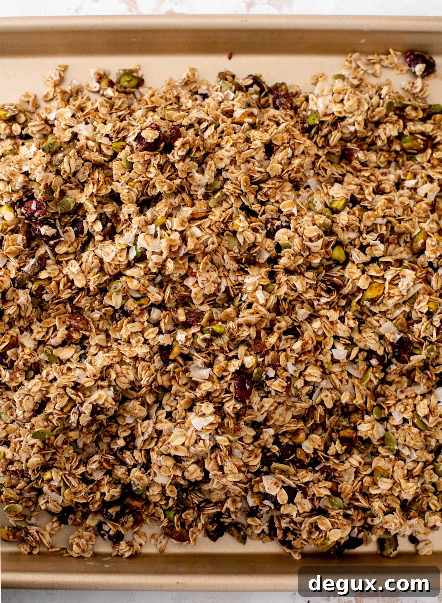Brown Butter Pistachio Cookie Granola Recipe 6 brown butter pistachio cookie granola
